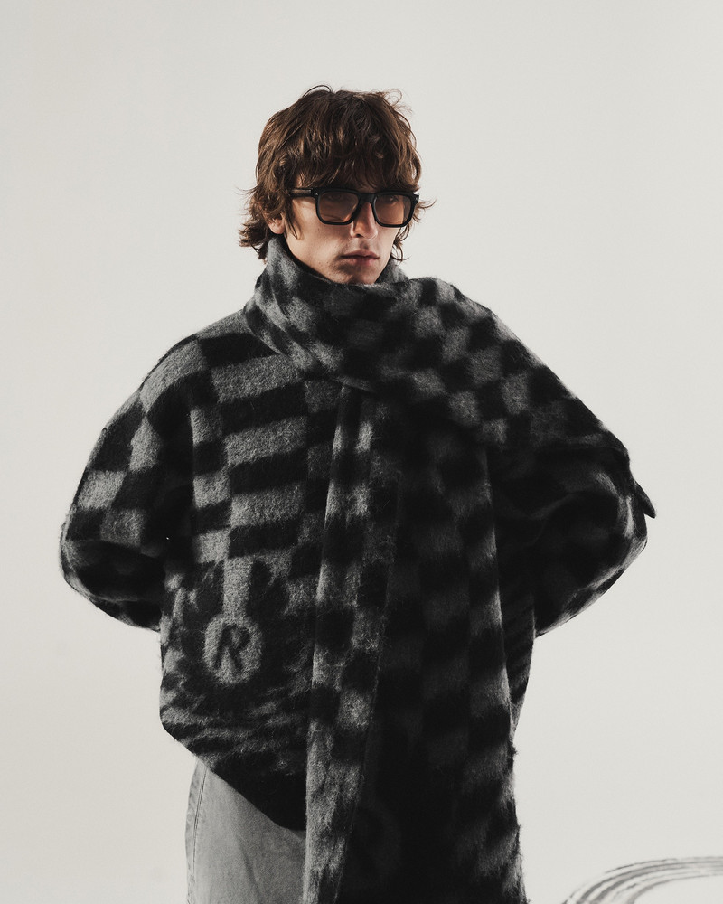Belstaff BELSTAFF X REPRESENT CHECKERBOARD KNIT SWEATER outlook