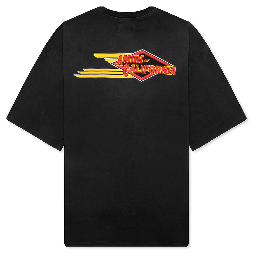 AMIRI EAGLE OVERSIZED TEE - BLACK - 2