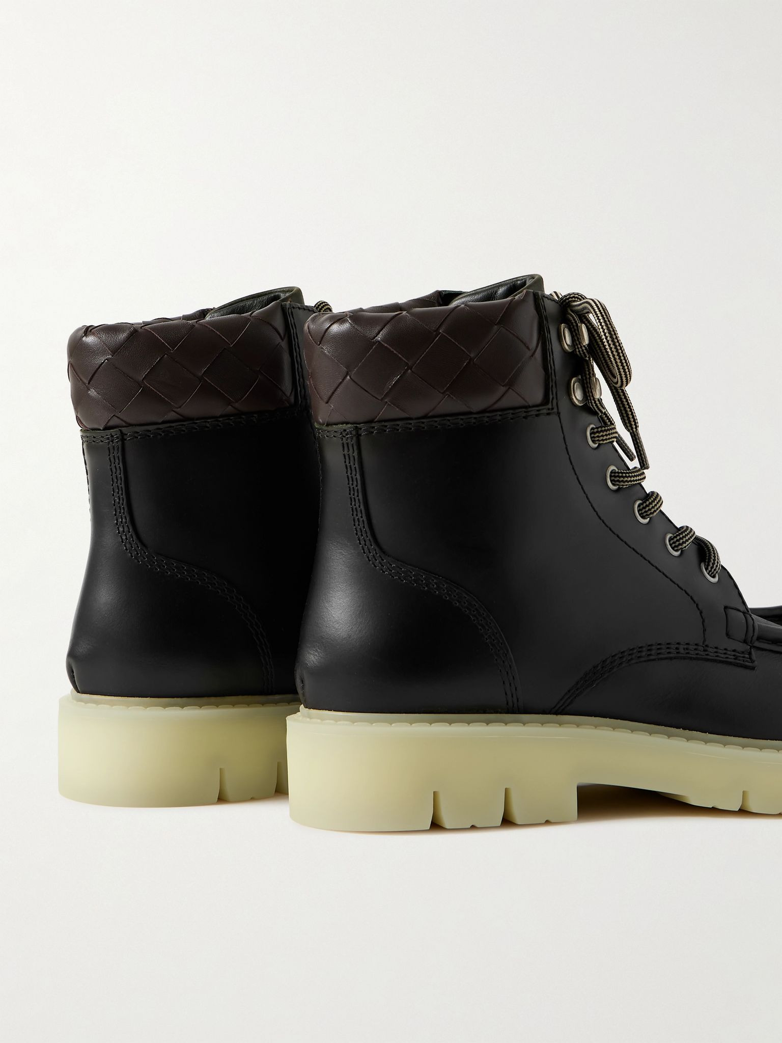 Haddock Leather Ankle Boots Black - 5