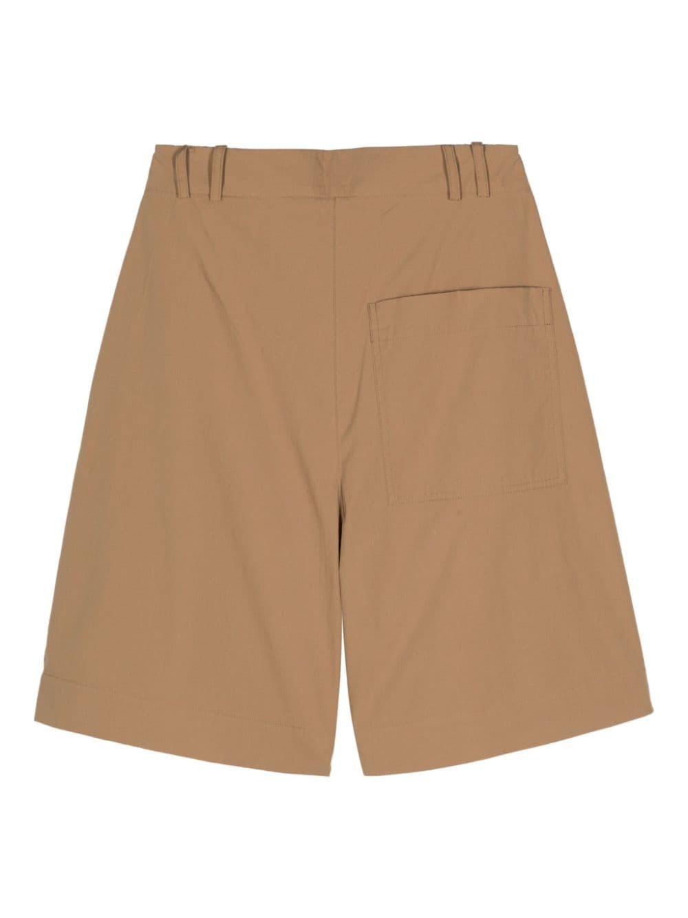 tailored flared shorts - 2