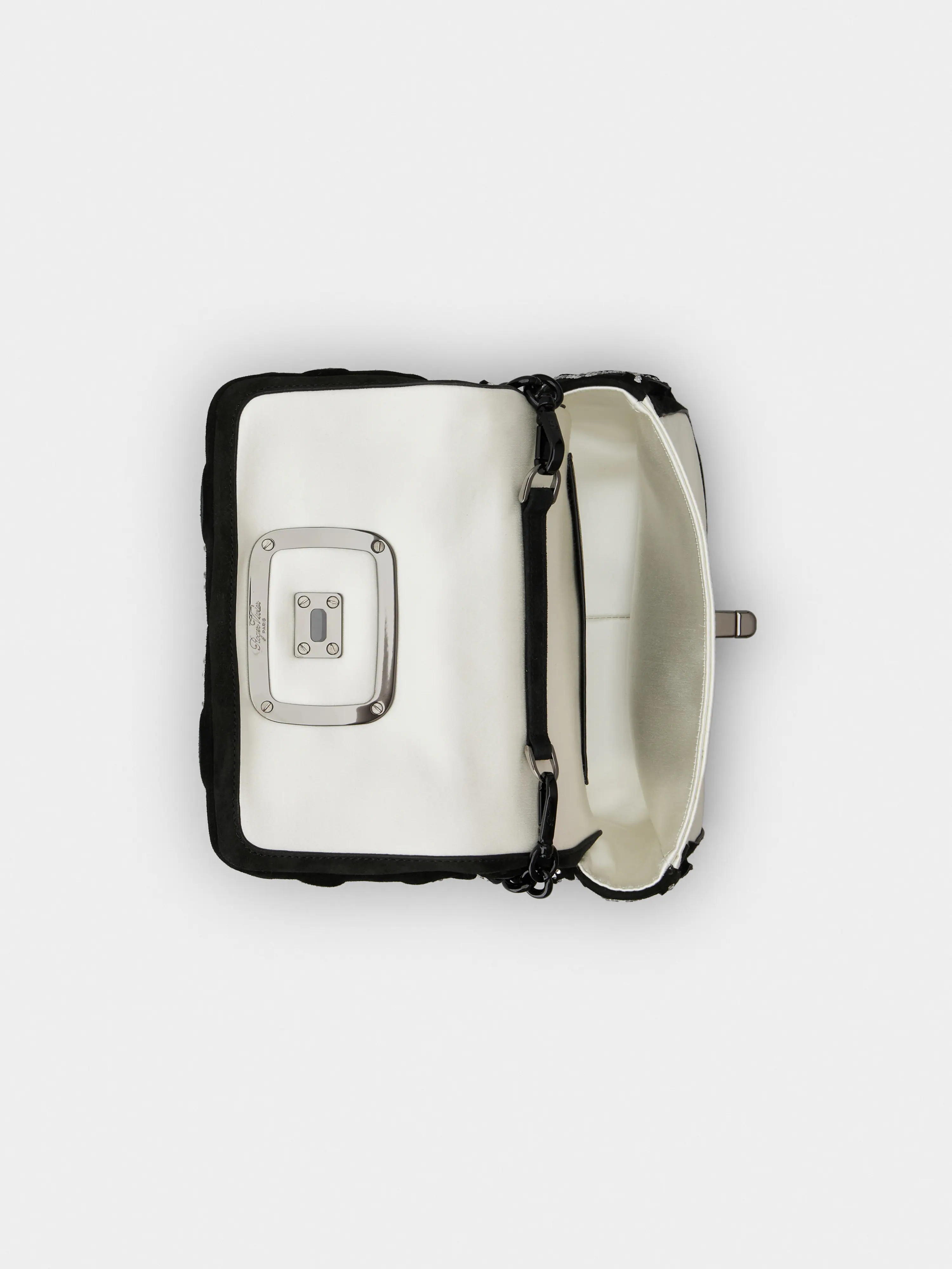 Viv' Choc Mini Bag in satin - 6
