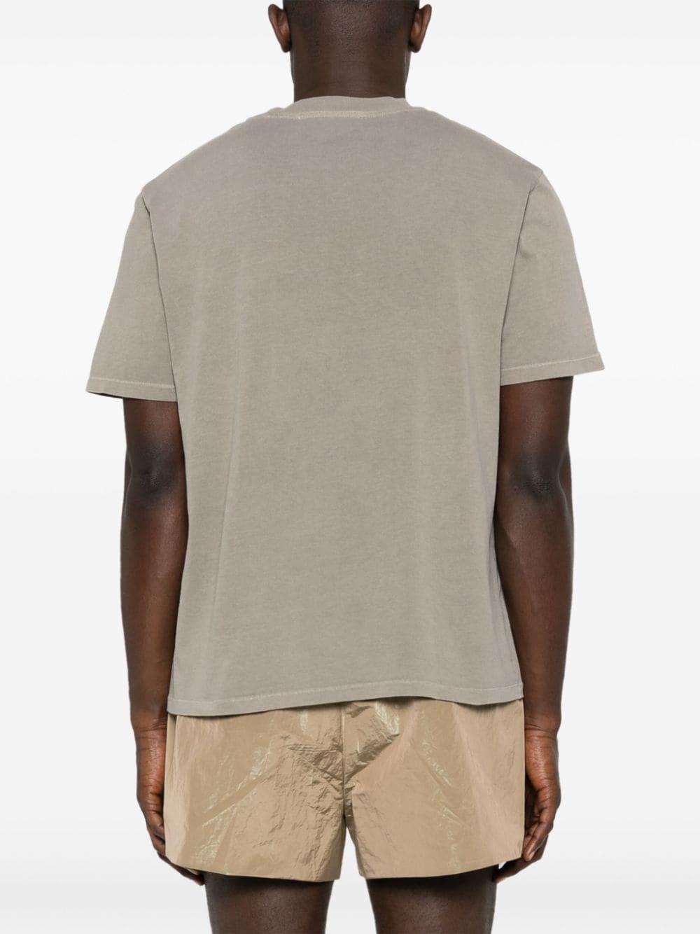 crew-neck cotton T-shirt - 4