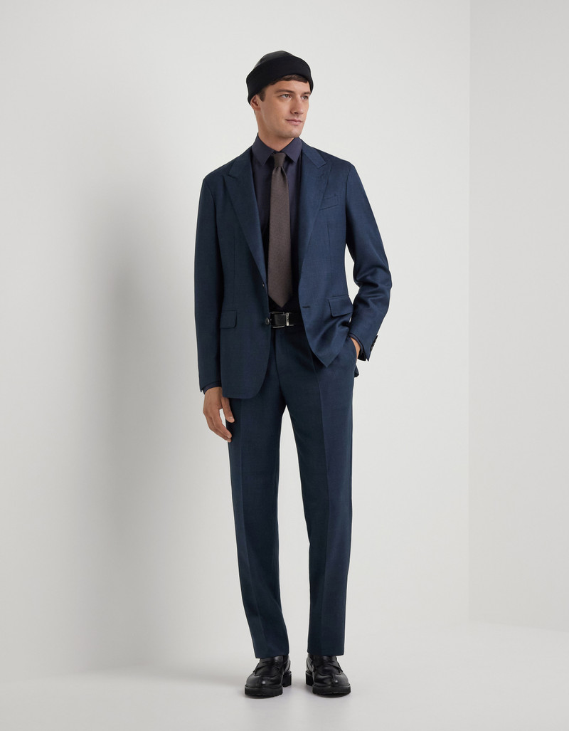 Canali TEAL PURE WOOL SUIT outlook