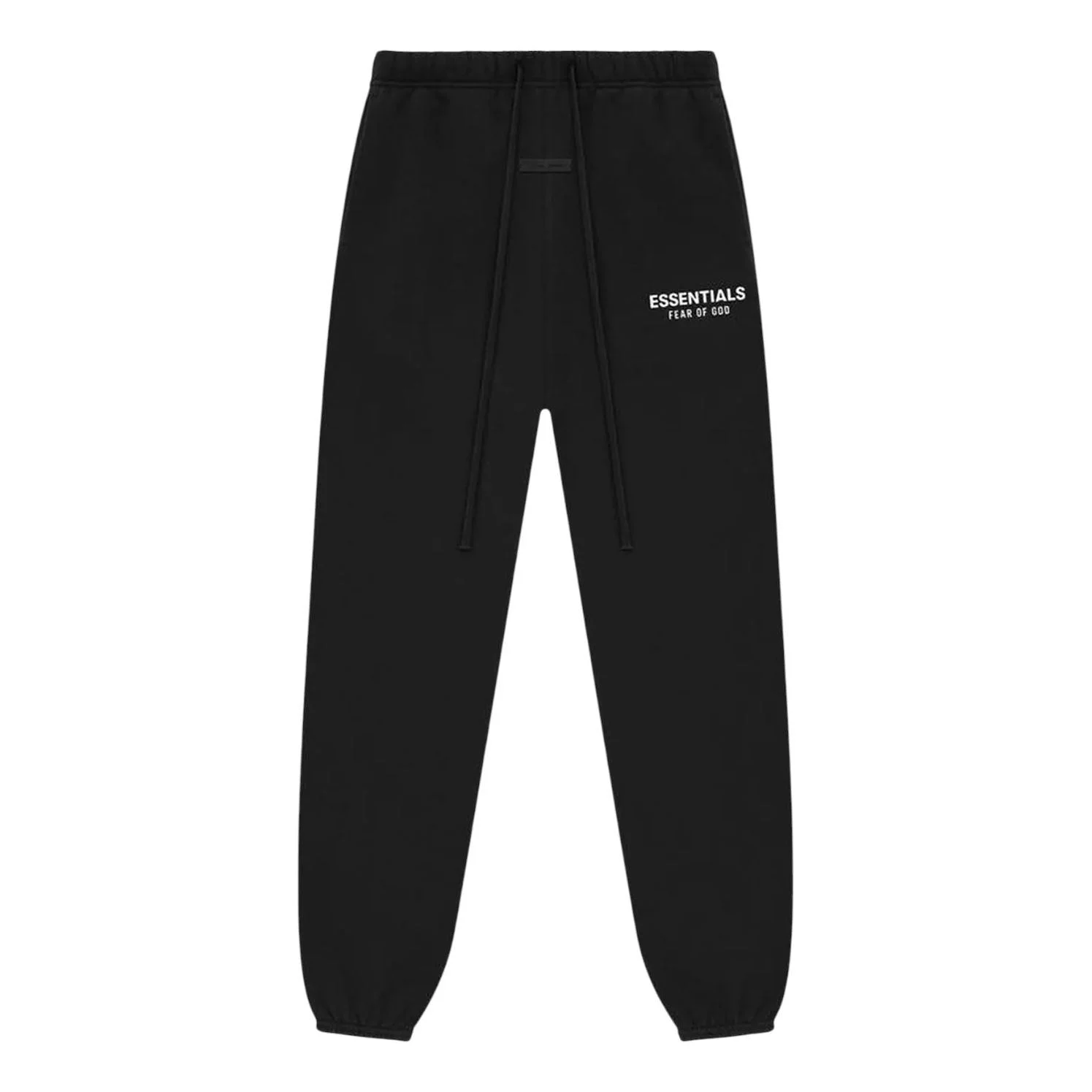 Fear of God Essentials Classic Fit Fleece Sweatpant 'Jet Black' 130AS252020F - 1