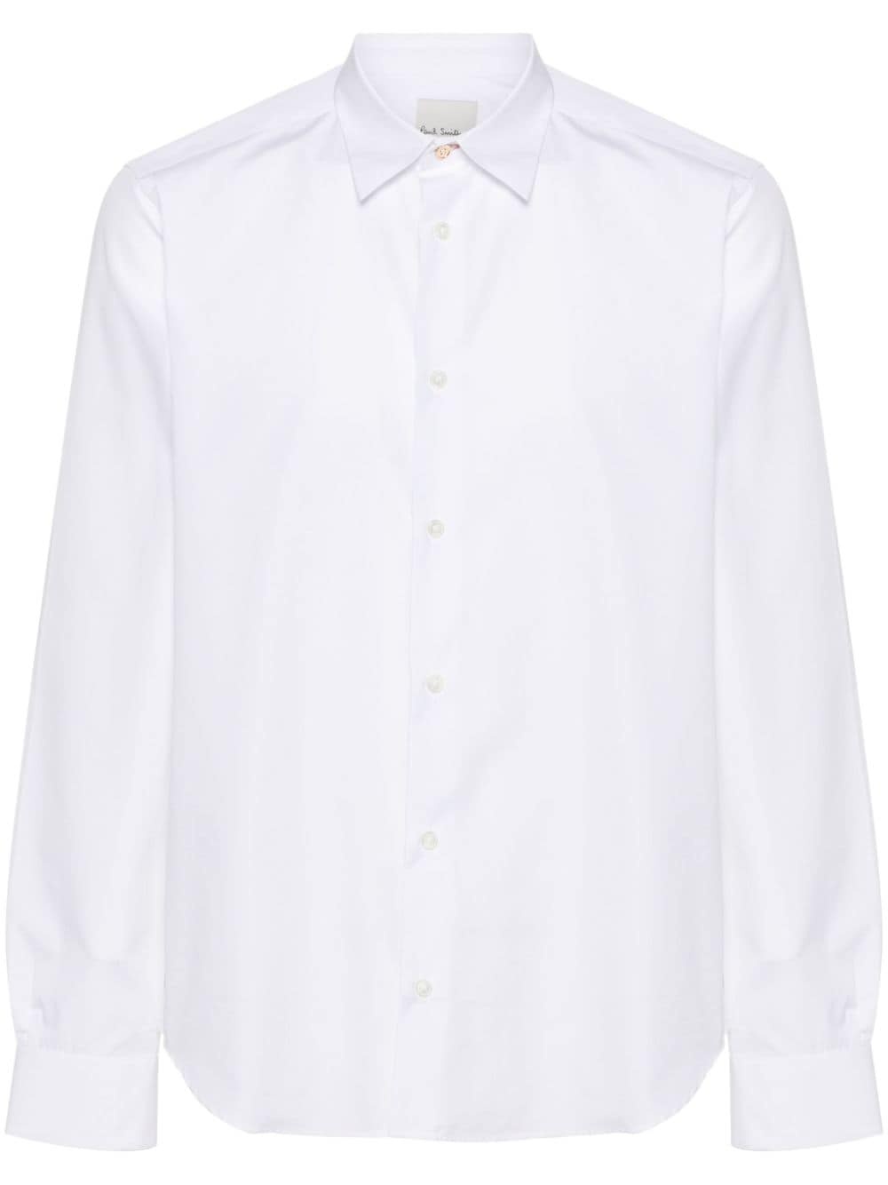 classic-collar cotton shirt - 1