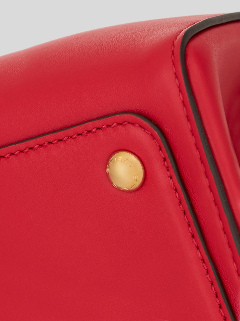 MEDIUM LEATHER VELA BAG 9