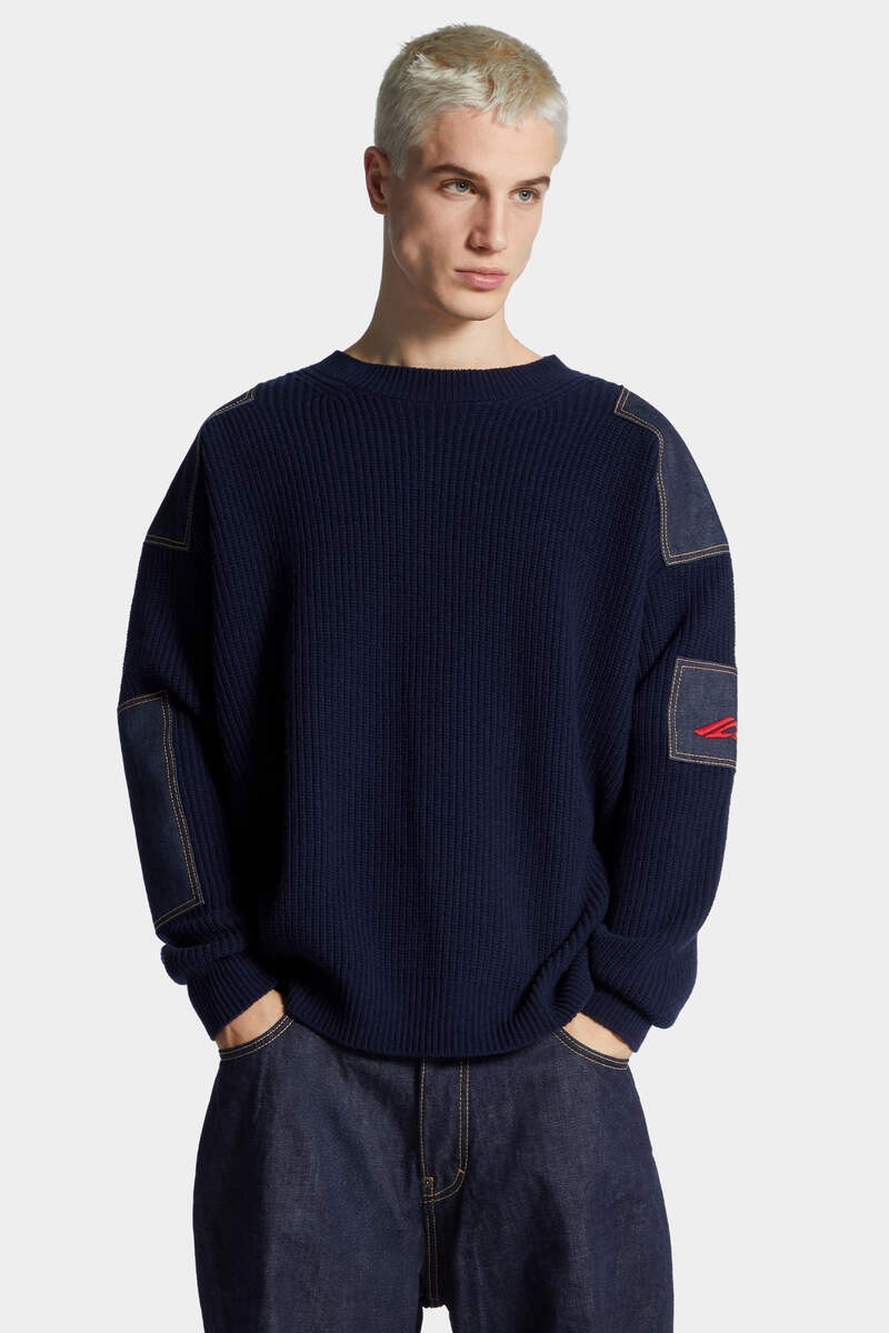 ICON DENIM PATCH JUMPER 3