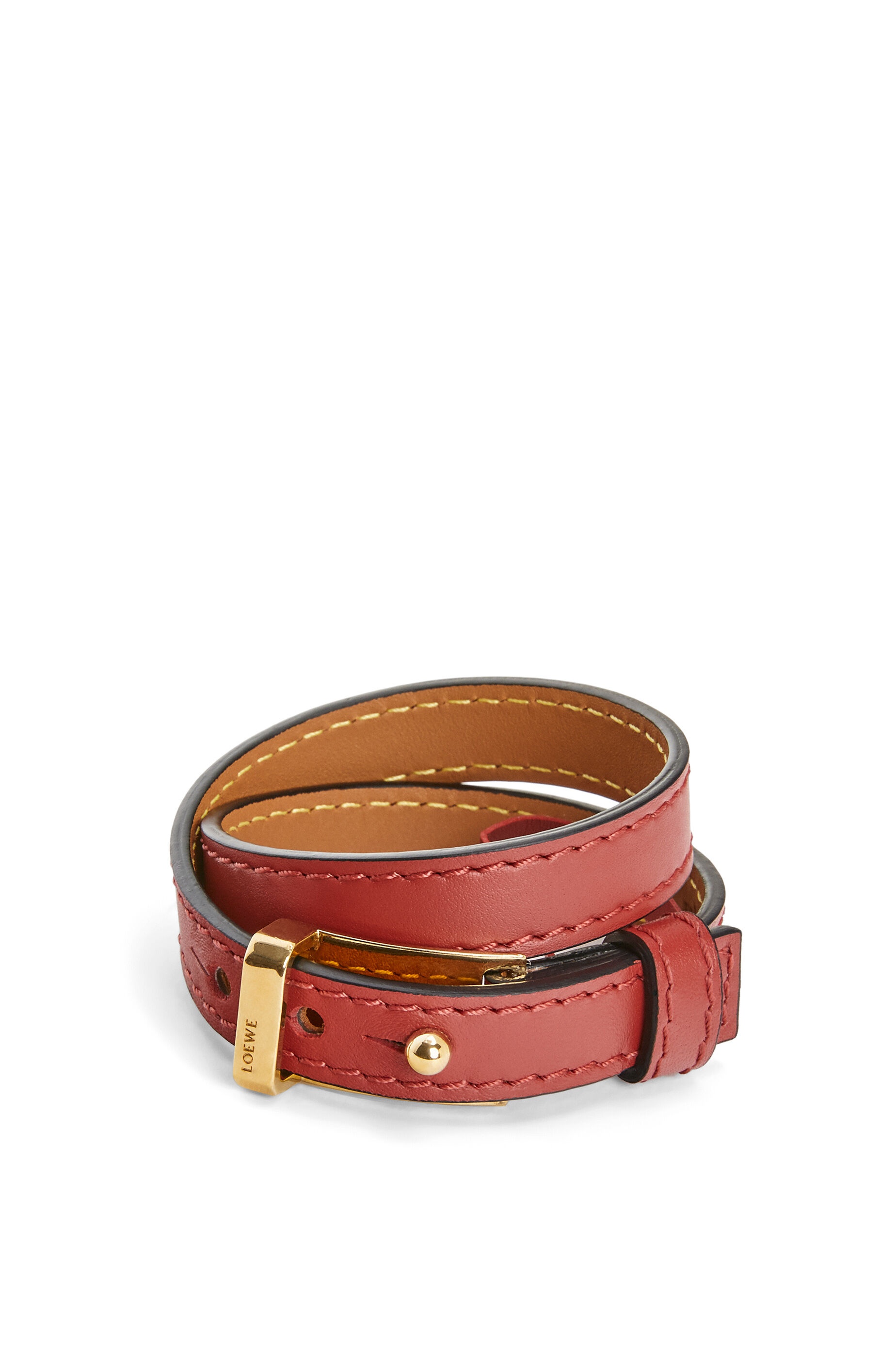 Double bracelet in calfskin - 1