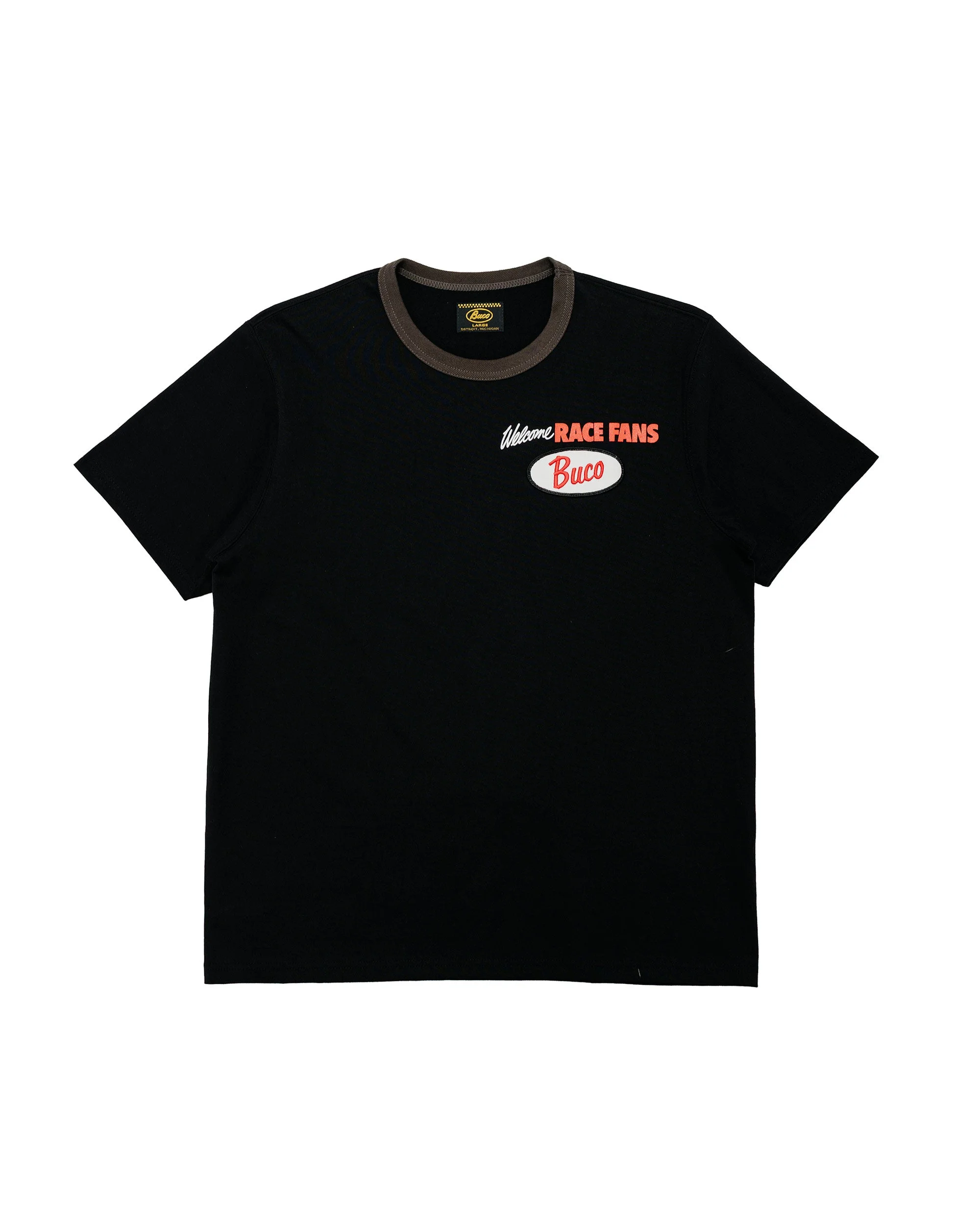 BC26004 Buco Tee / Welcome Racing Fans! Black/Charcoal - 1