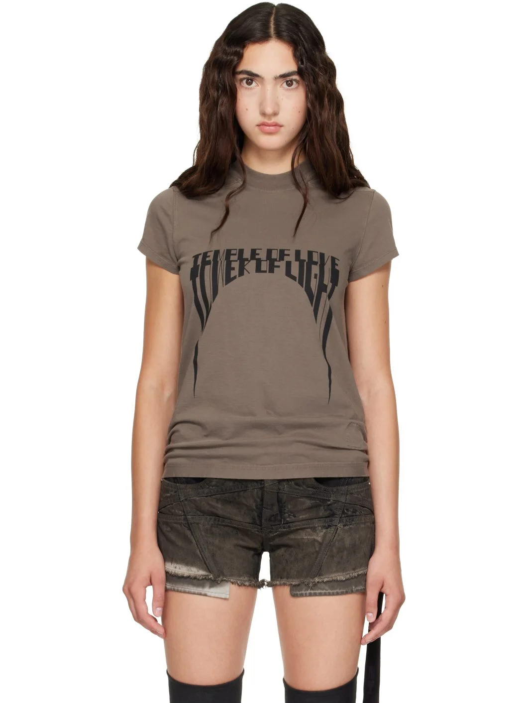 Taupe Tower Small Level T-shirt - 1