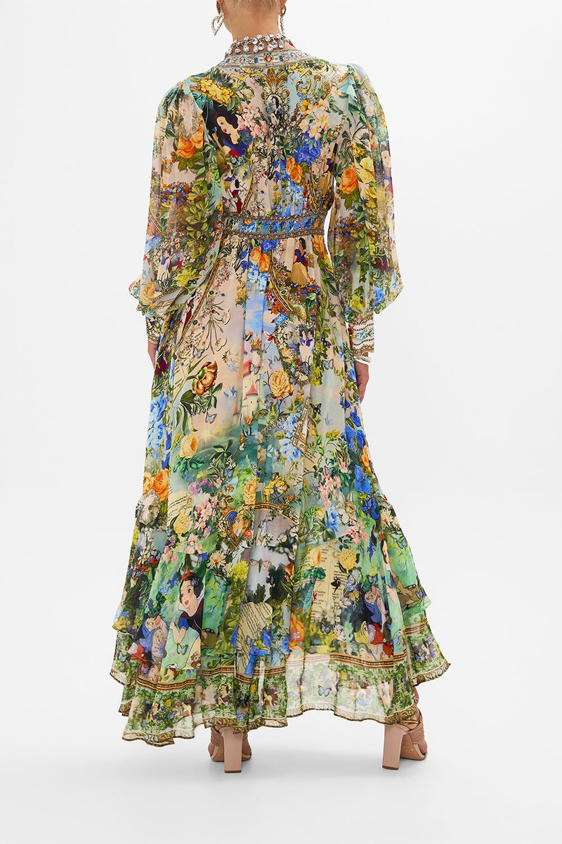 LONG BUTTON FRONT DRESS 3