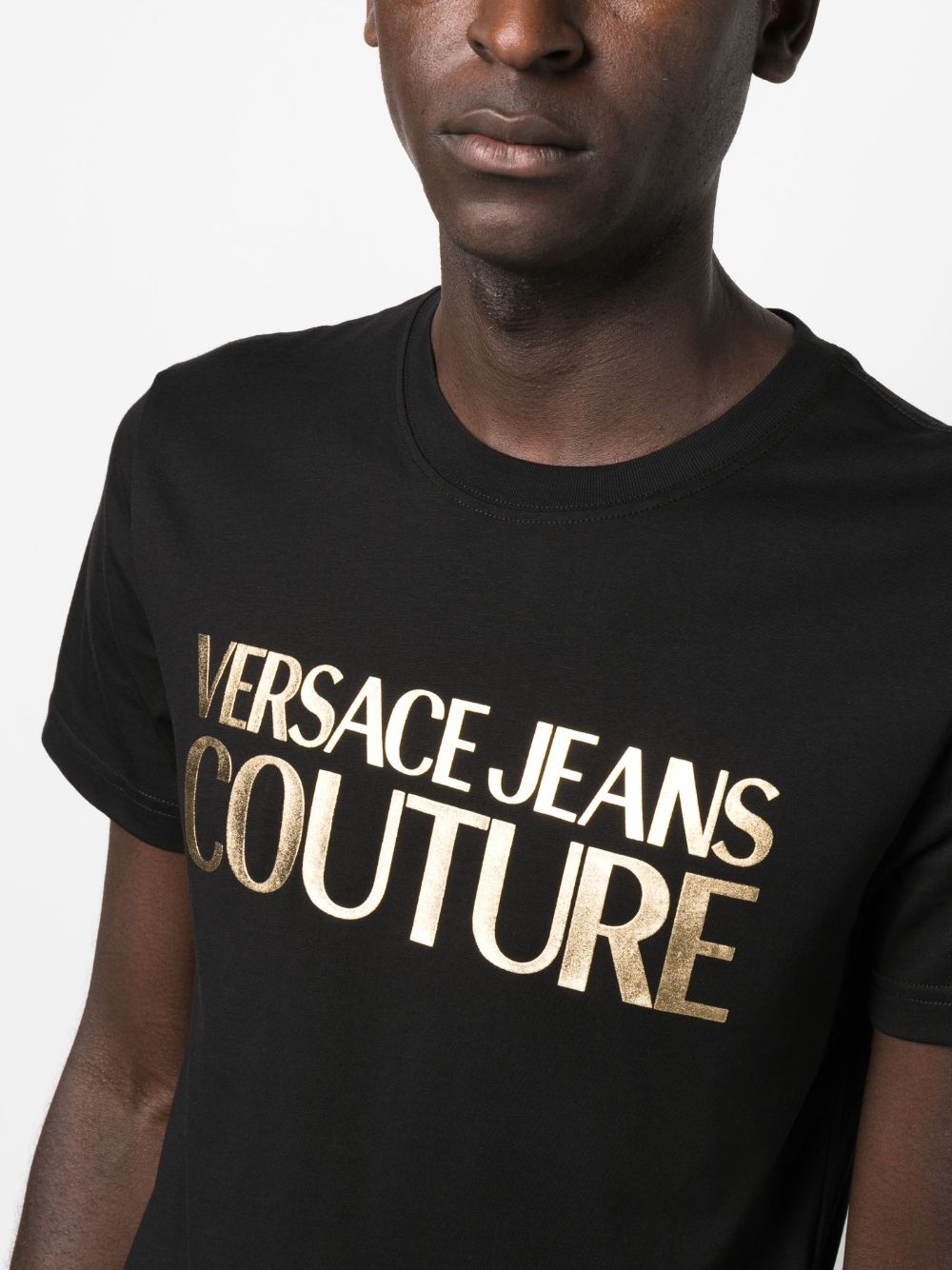 logo-print cotton T-shirt - 5