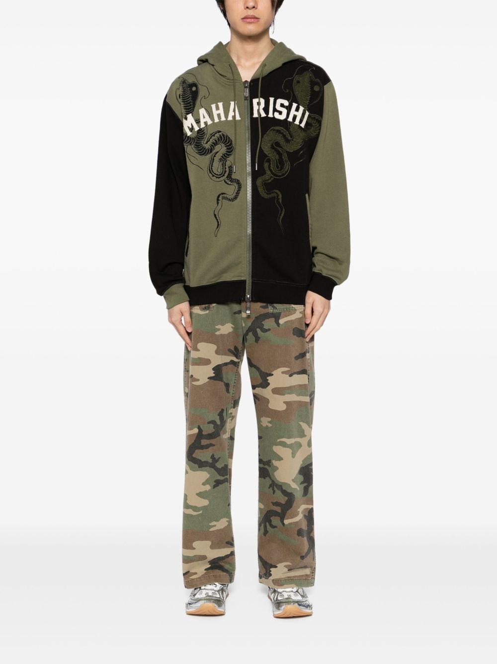 cobra zipped hoodie - 2