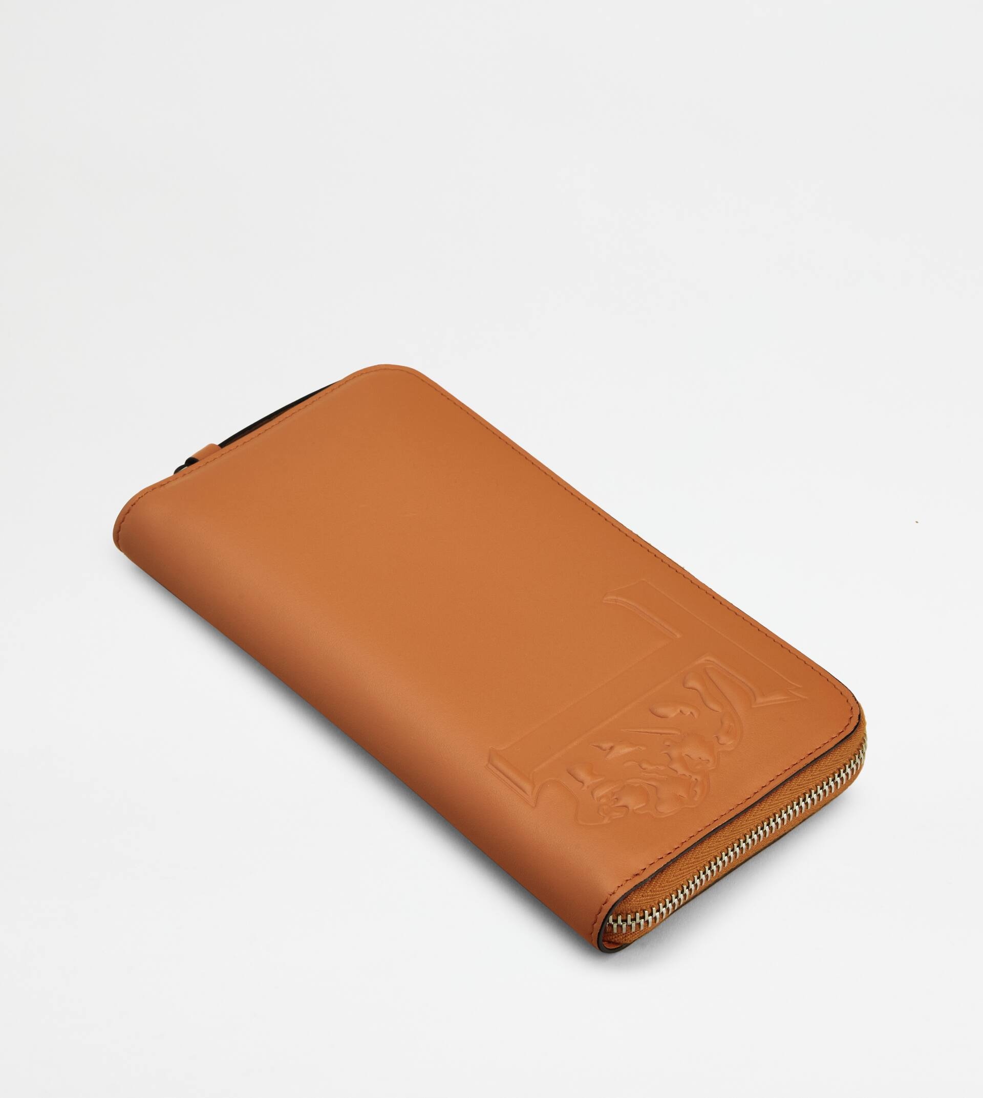 WALLET IN LEATHER - BROWN 4