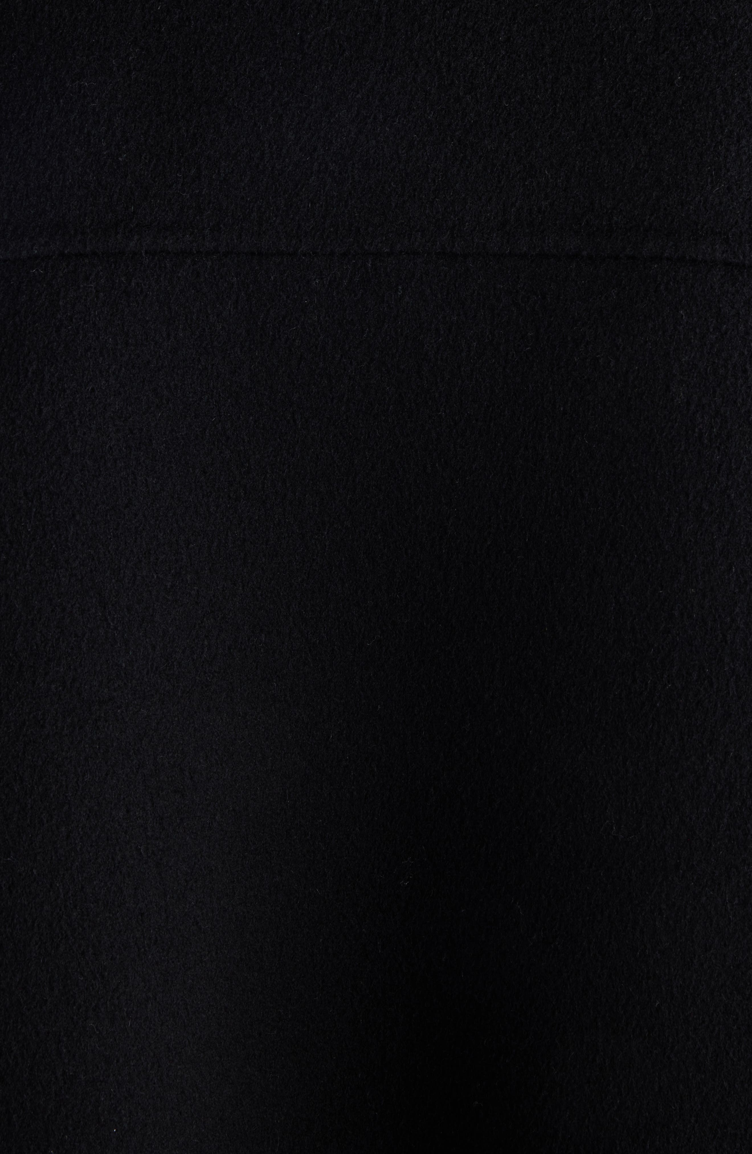 Acne Studios Relaxed Fit Double Face Wool Jacket in Black at Nordstrom - 6