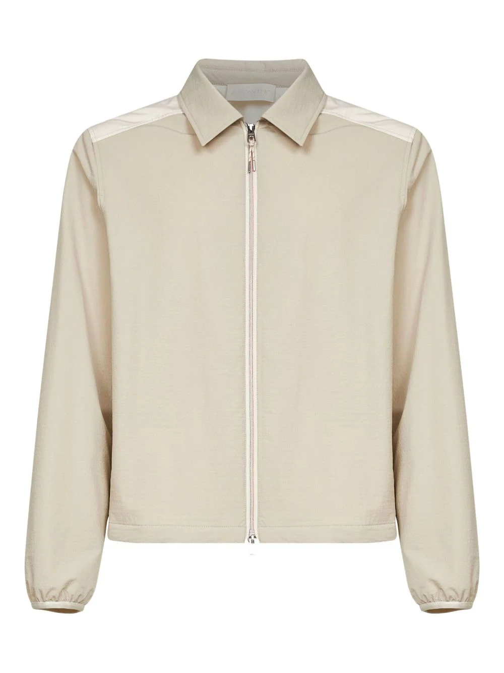 double-slider zip seersucker shirt - 1