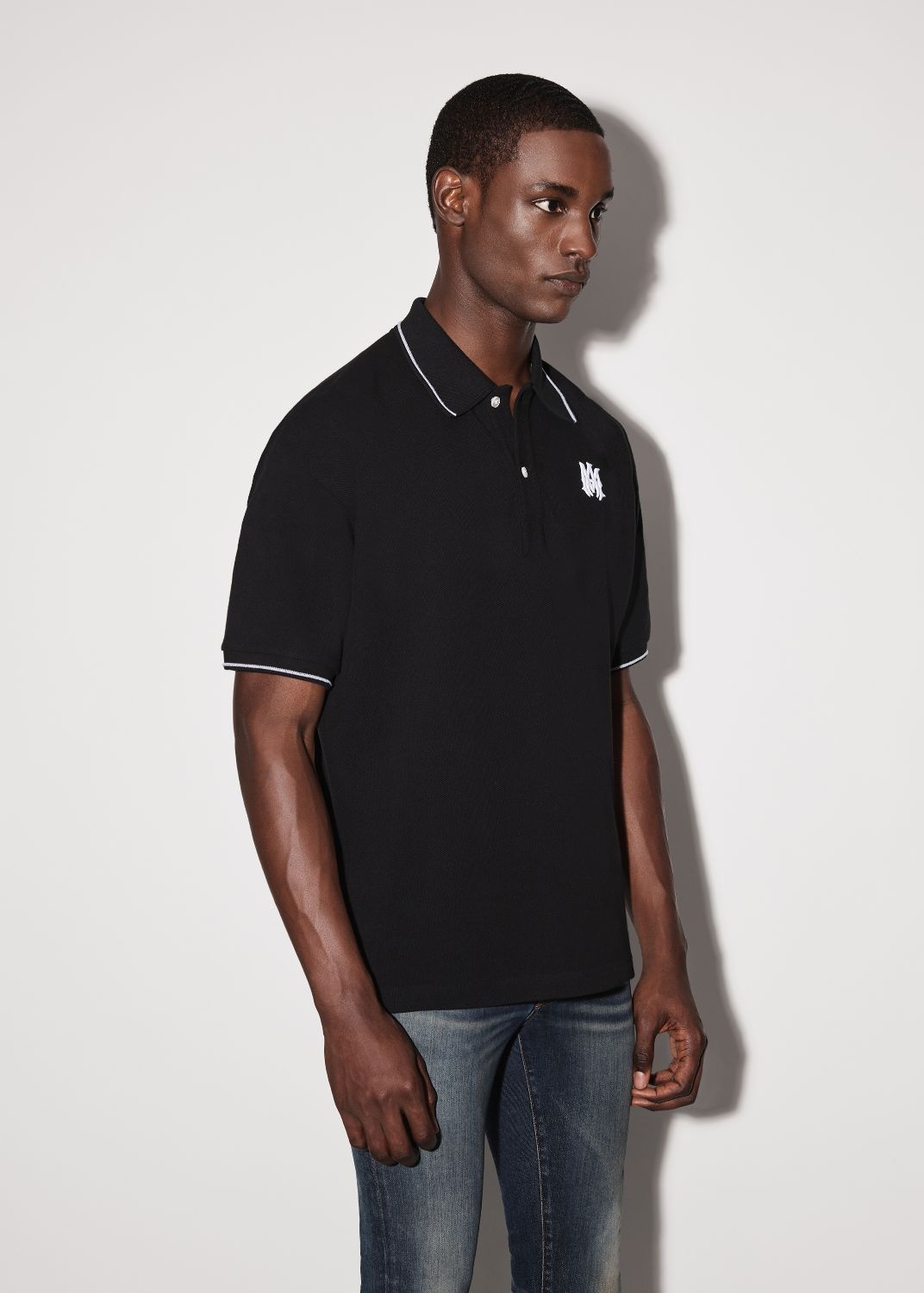 SOLID SHORT SLEEVE POLO - 3