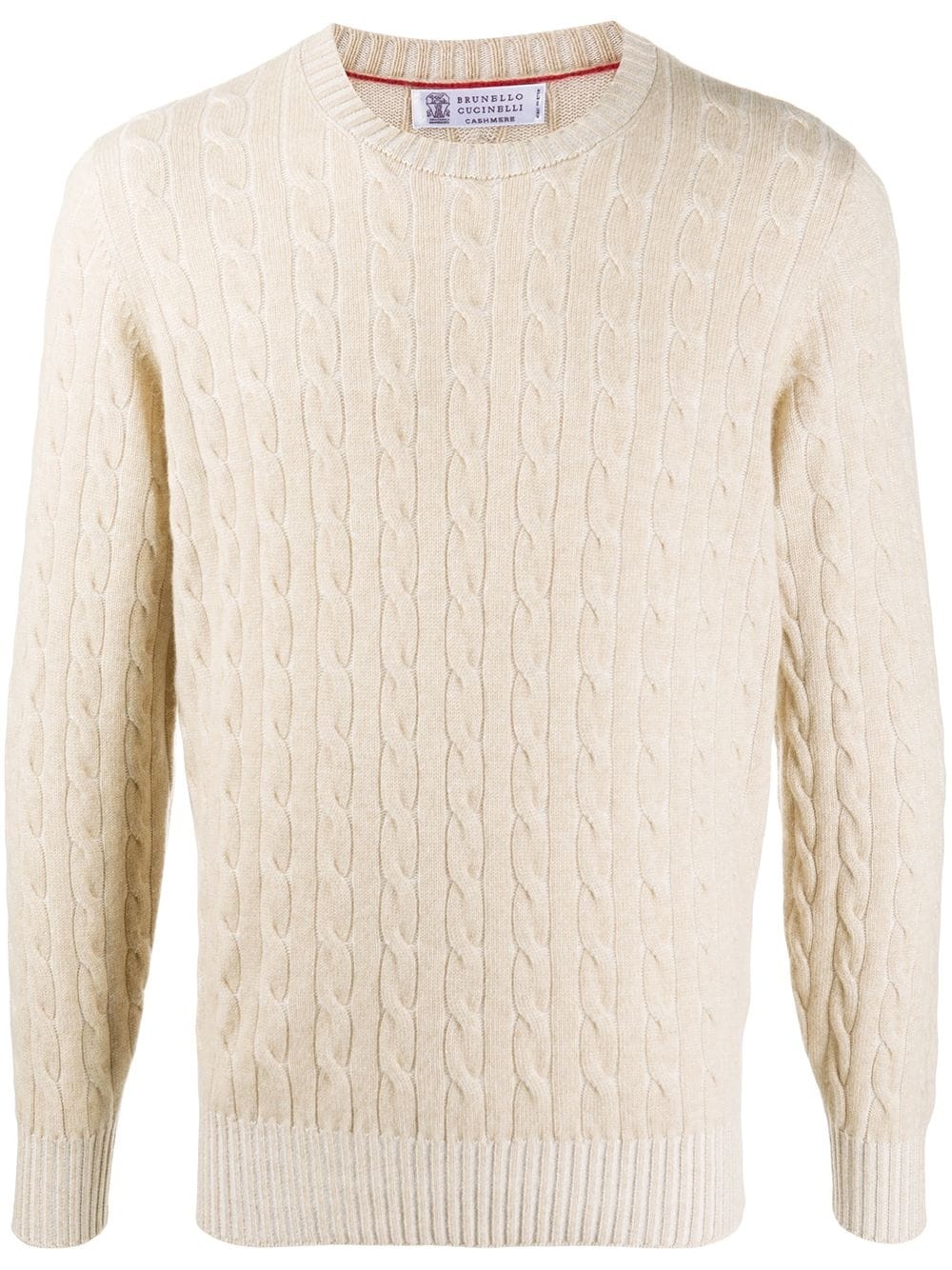 cable knit jumper - 1