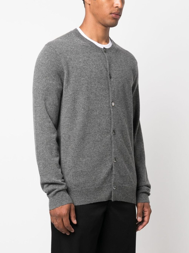 round-neck knit cardigan 3