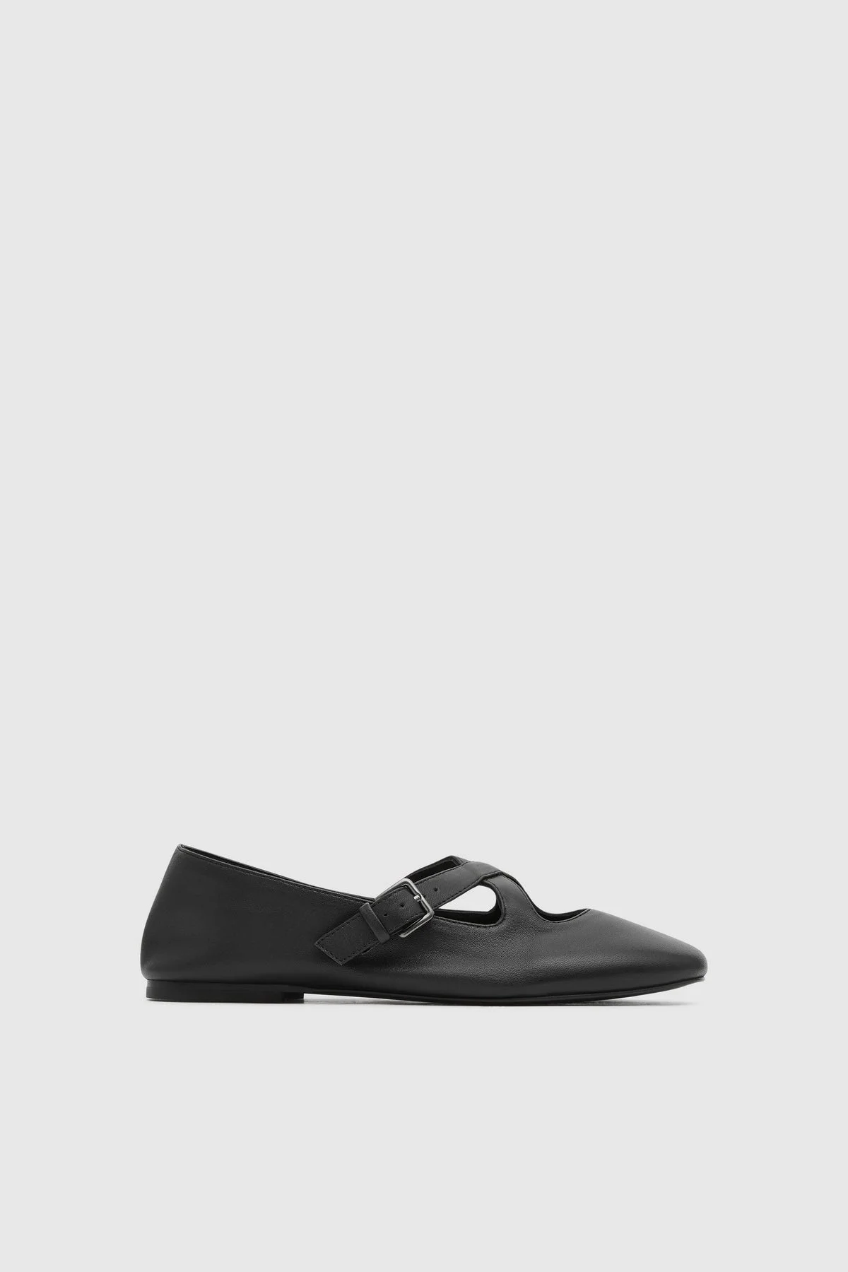 Ballerina Flat - Black - 1