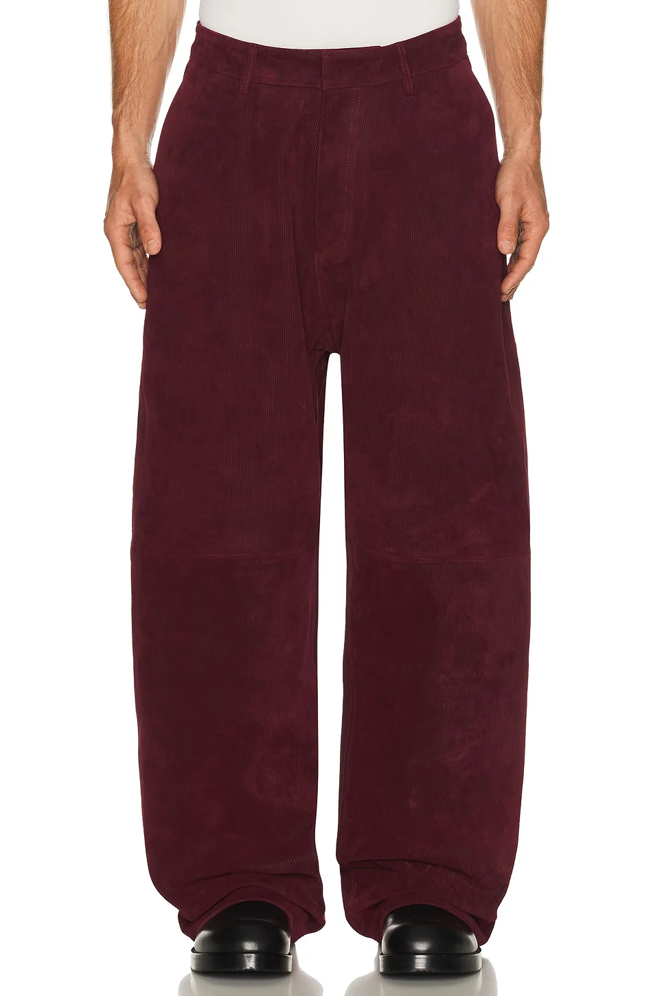 Daddy Corduroy Leather Trouser - 1