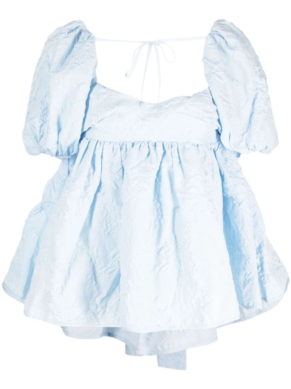 Sari floral-jacquard blouse - 1