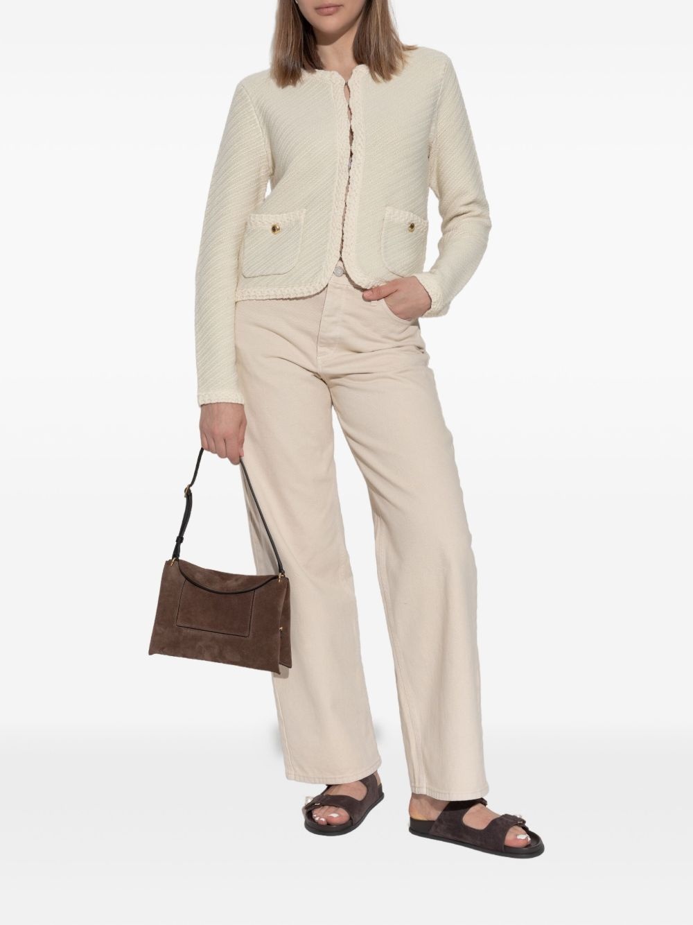 textured jacket - 2