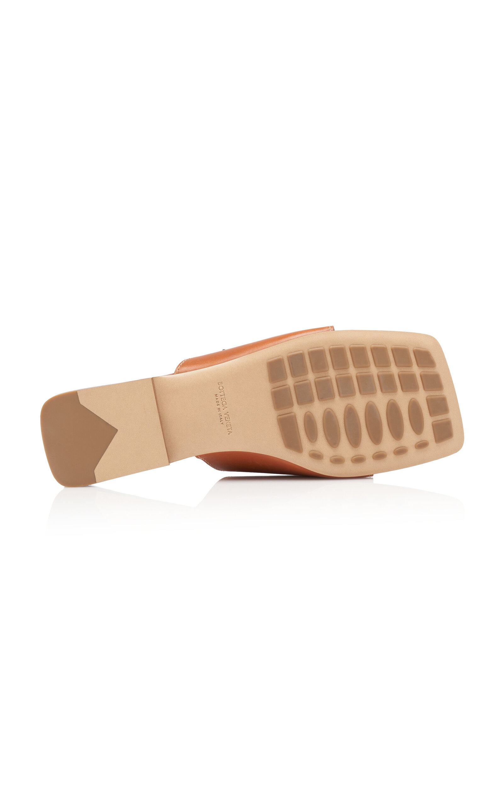 Solstice Embellished Leather Sandals tan - 6