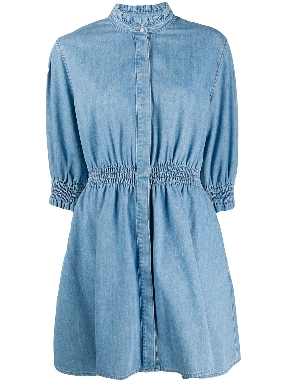 denim shirt dress - 1