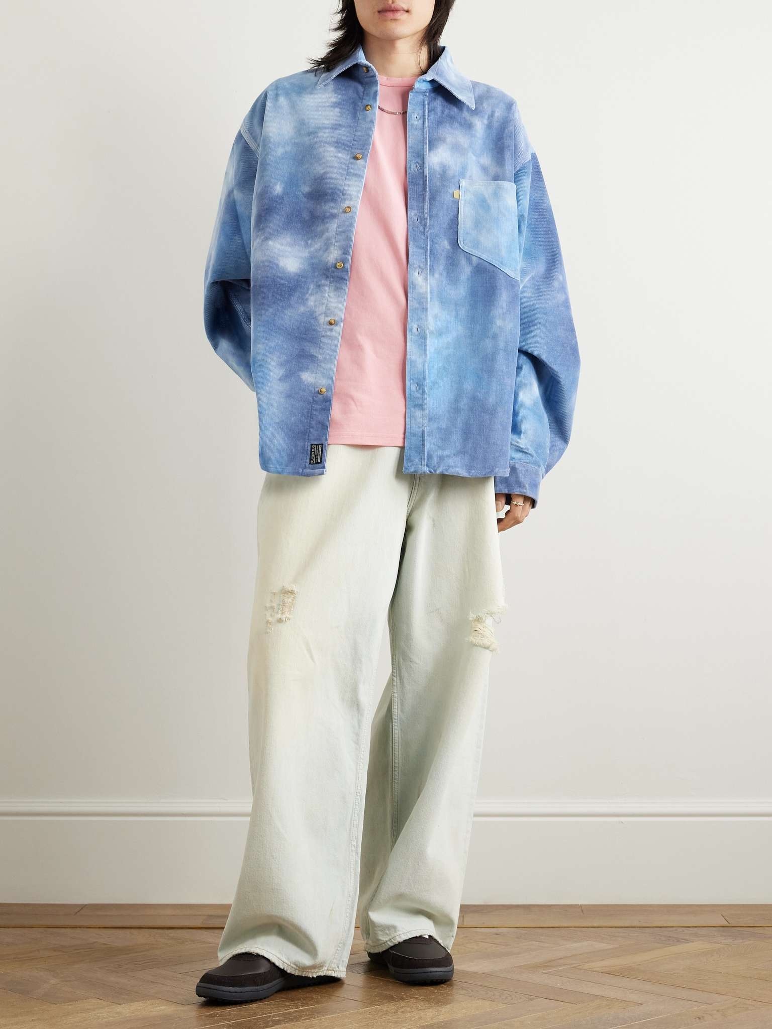 Tie-Dyed Cotton-Corduroy Shirt - 2