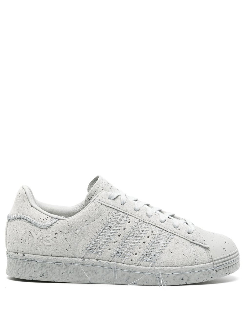Superstar exposed-seam suede sneakers 1