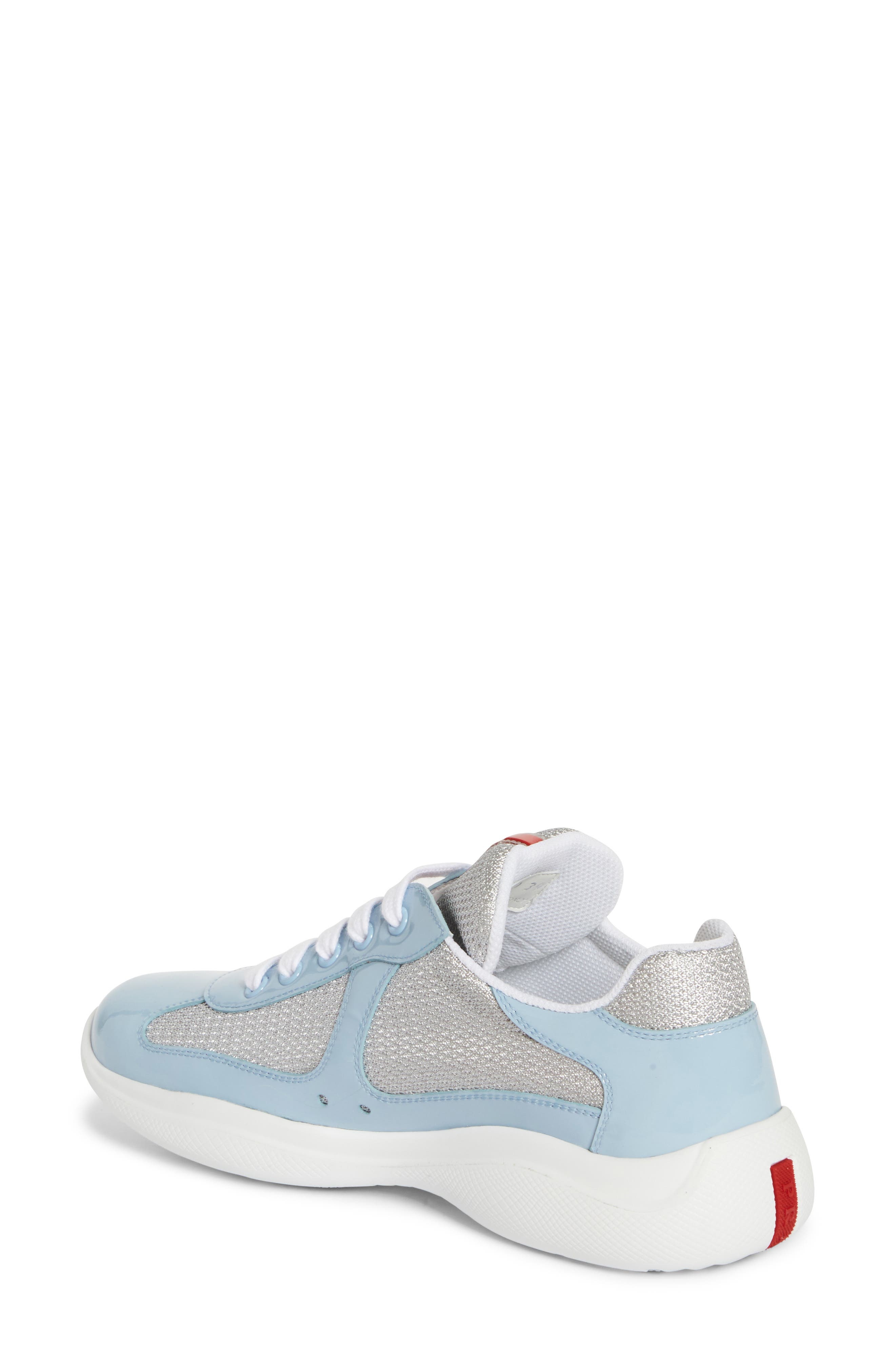 Prada America's Cup Sneaker in Celeste at Nordstrom - 2