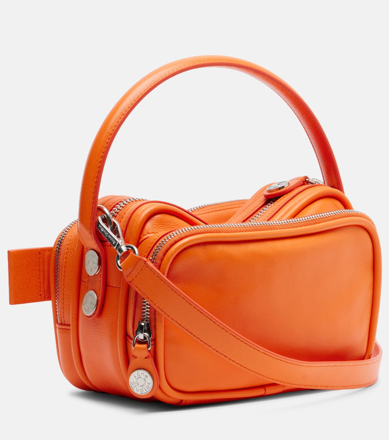 Acne Studios Camero Kit leather crossbody bag outlook