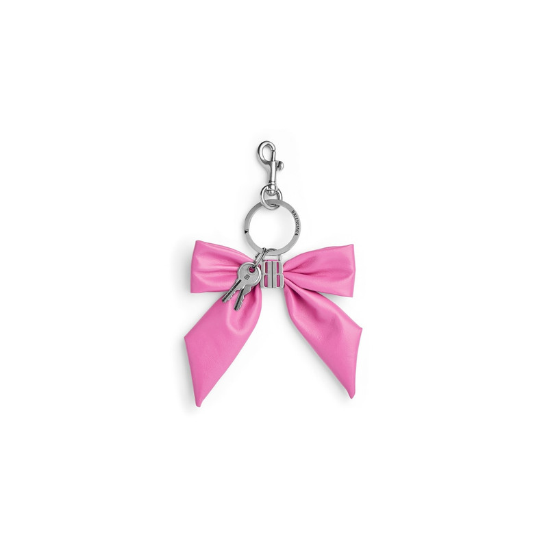 Women's Clémence Bow Charm/keychain in Pink 1
