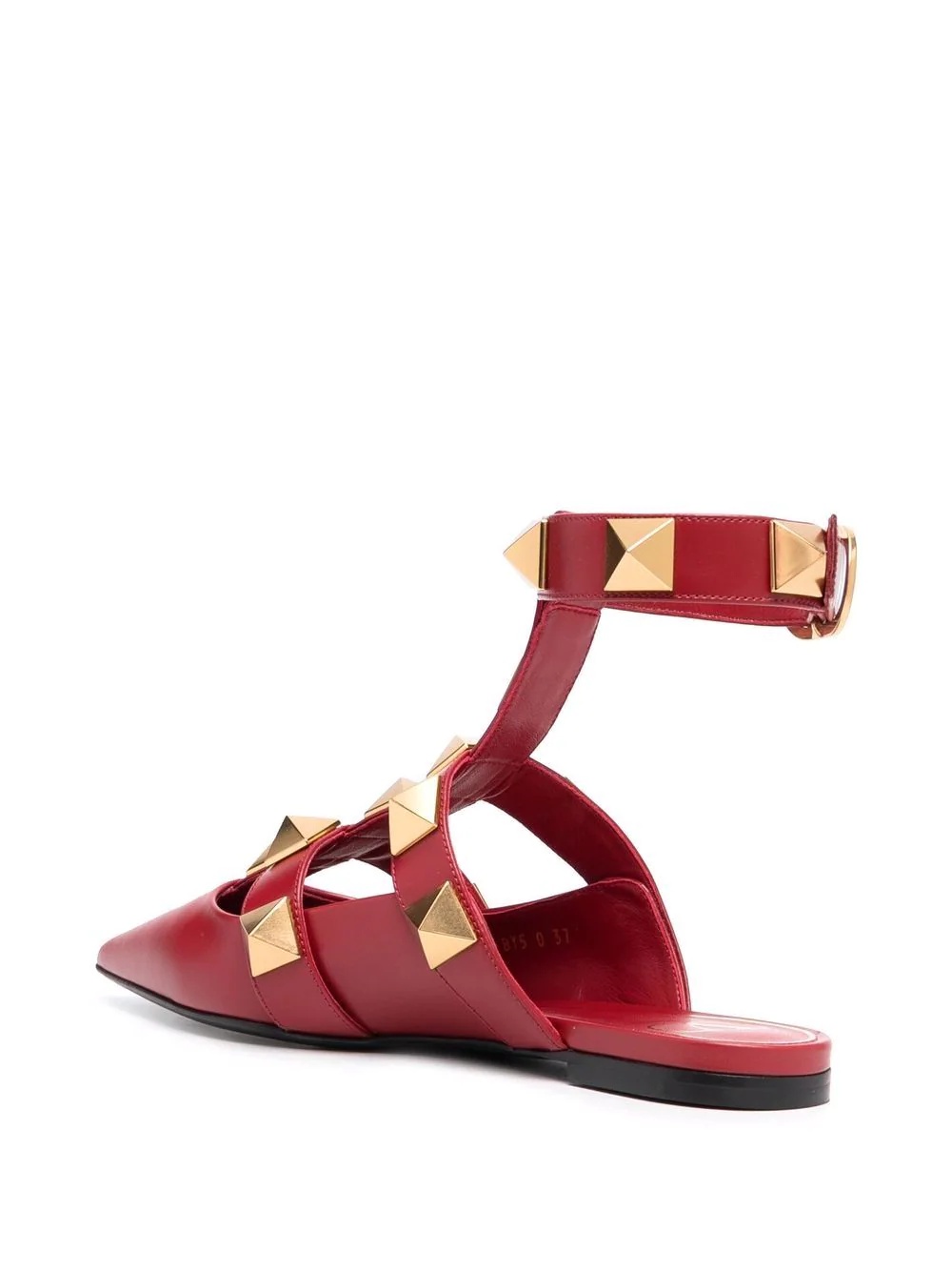 Roman Stud ballet flats - 3