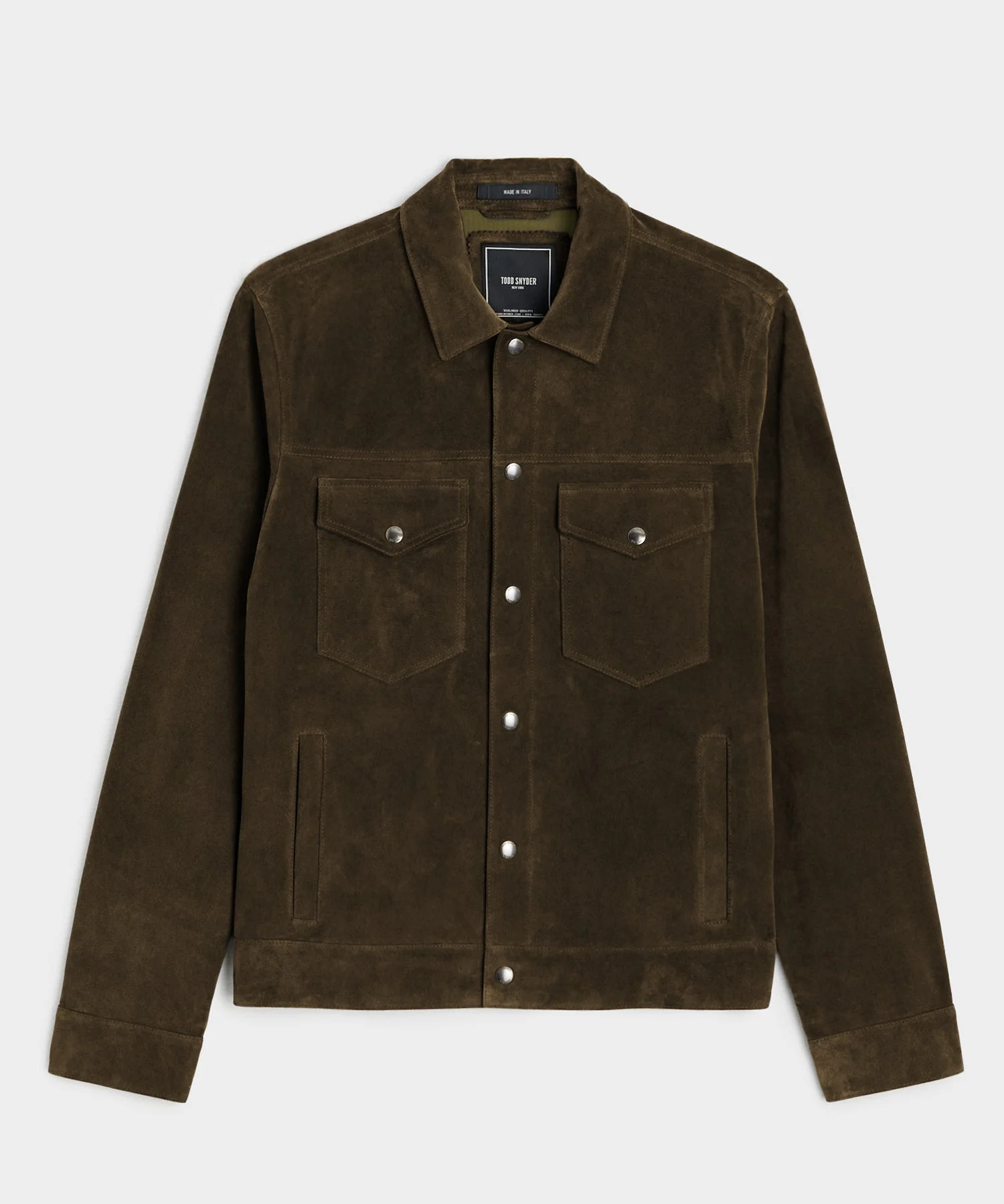 Italian Suede Dylan Jacket - 1