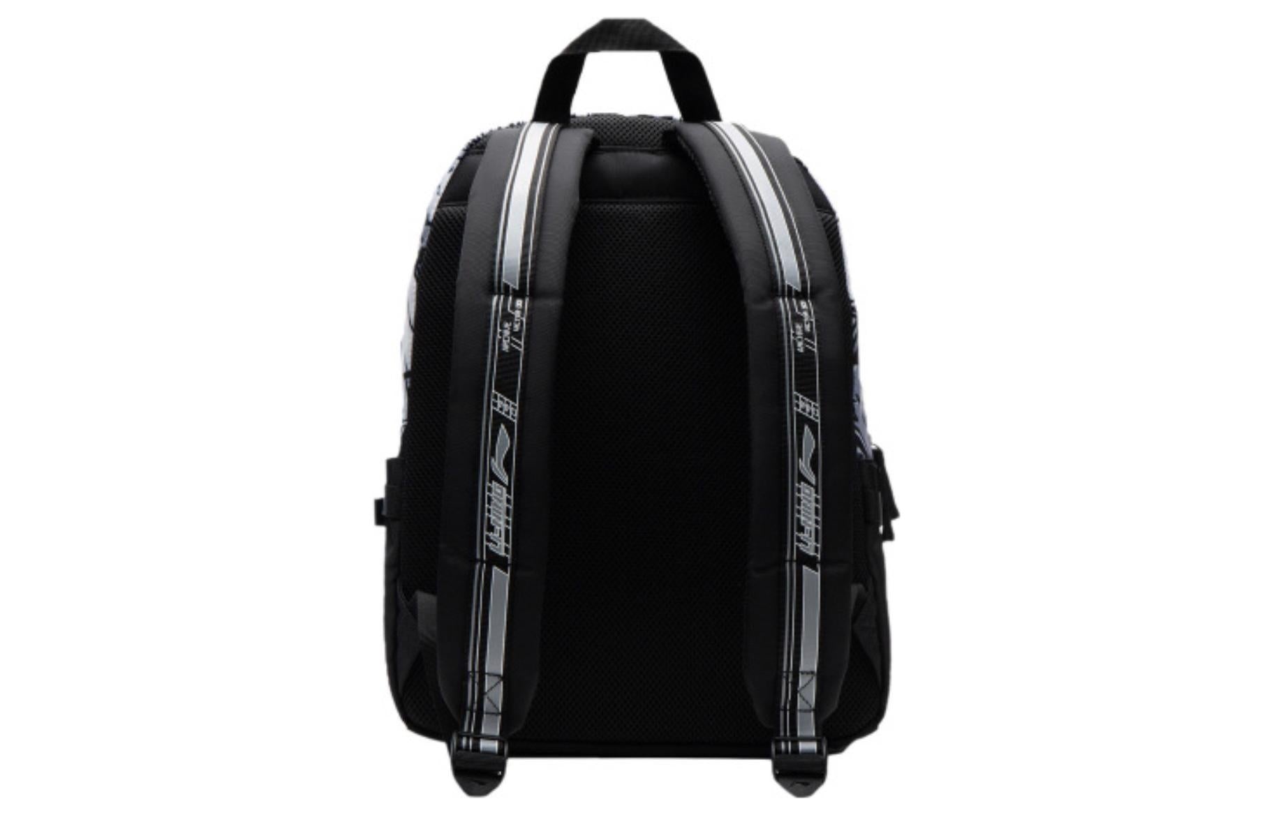 Li-Ning Comic Graphic Backpack 'Black' ABSS253-1 - 4