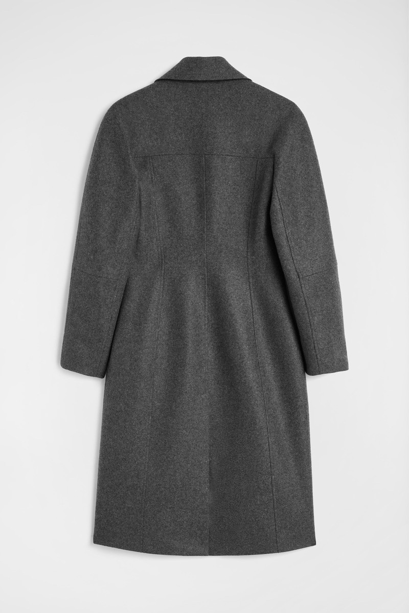 Melange Wool Coat 6