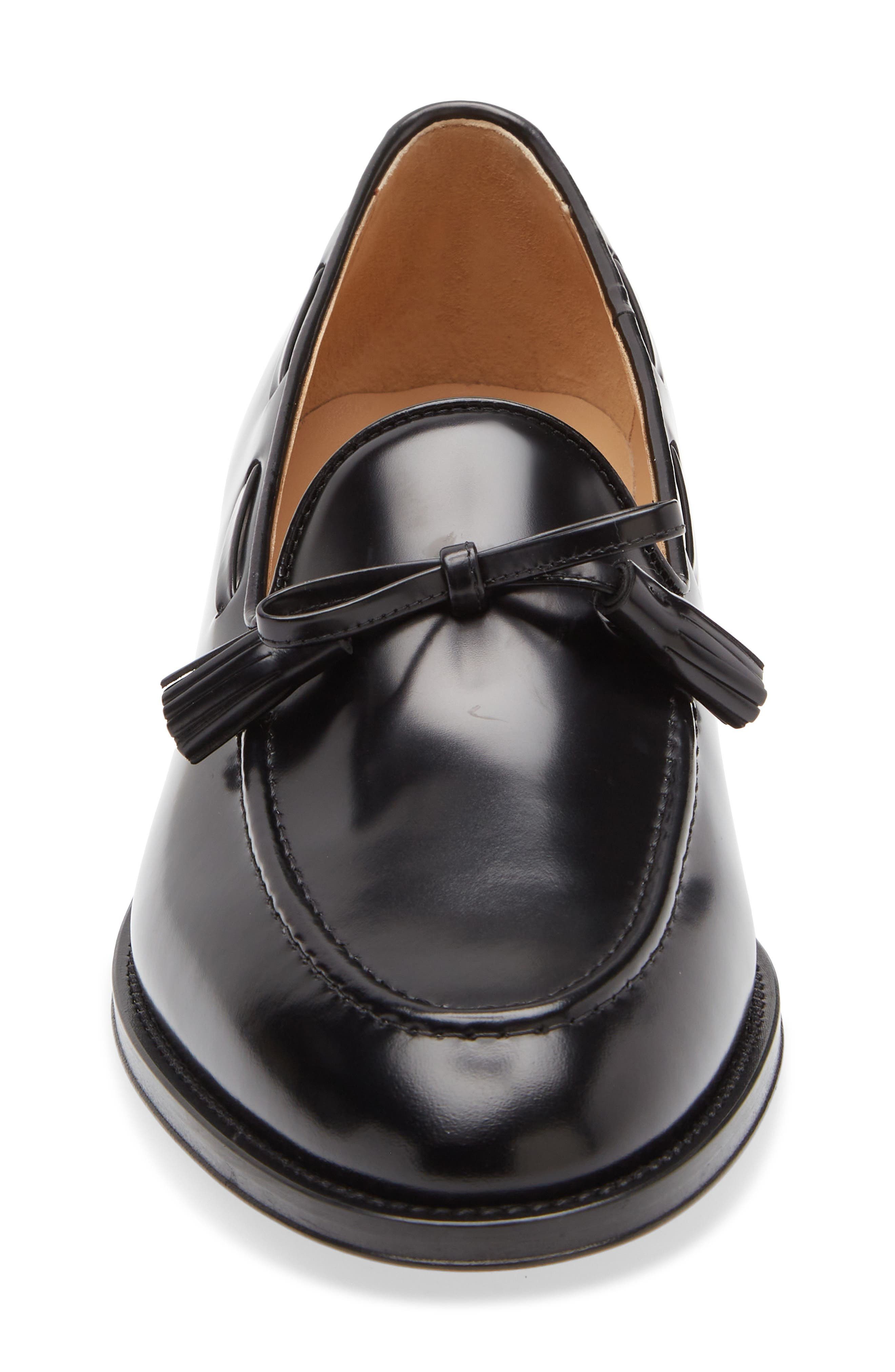 Valentino Garavani Bowshire Loafer in Black at Nordstrom - 4