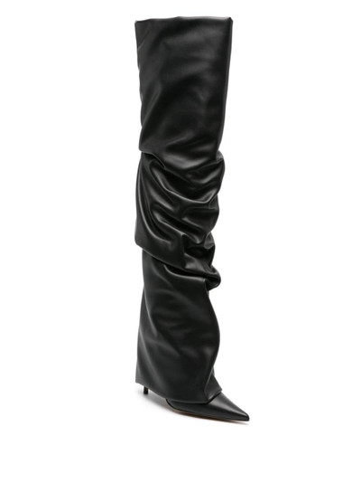 ALEXANDRE VAUTHIER 105mm thigh-high leather boots outlook