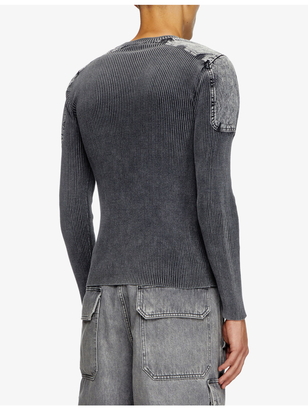 K-Martin Ribbed-Knit Cotton Jumper - 4