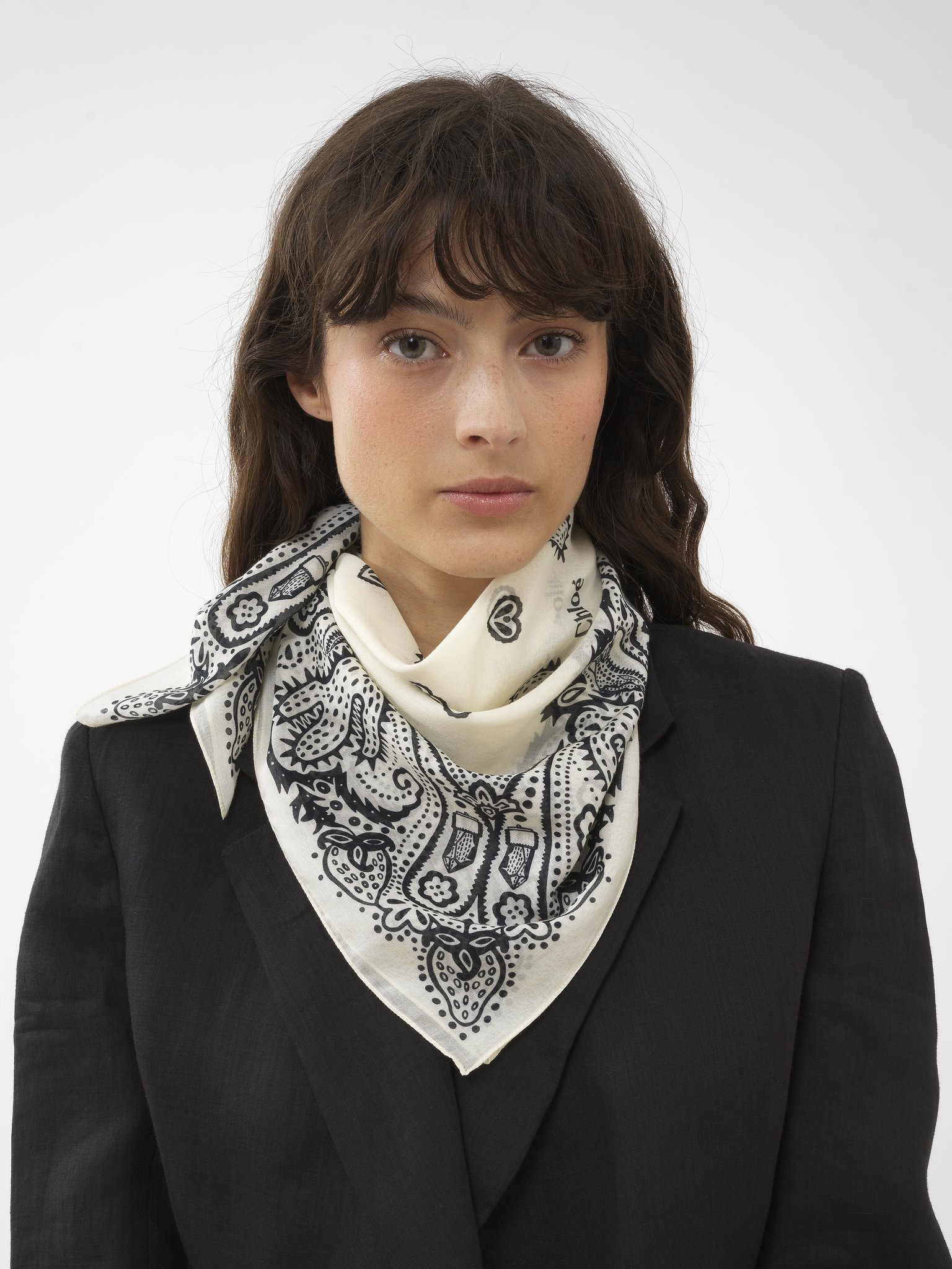 BANDANA PRINT SCARF - 5