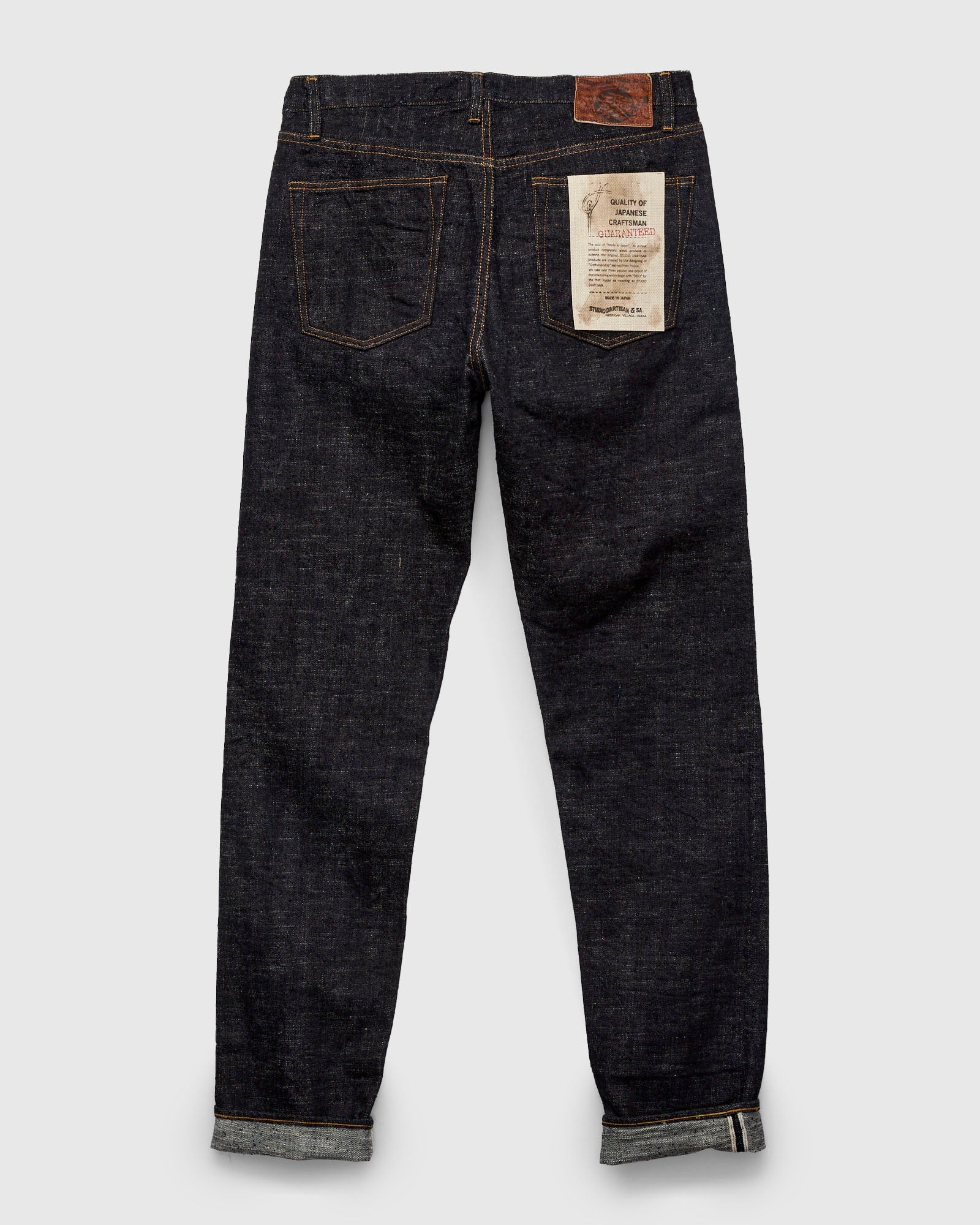 SD-1008 "GL3" 15oz Slub Selvedge Denim - Relaxed Tapered Fit - 3