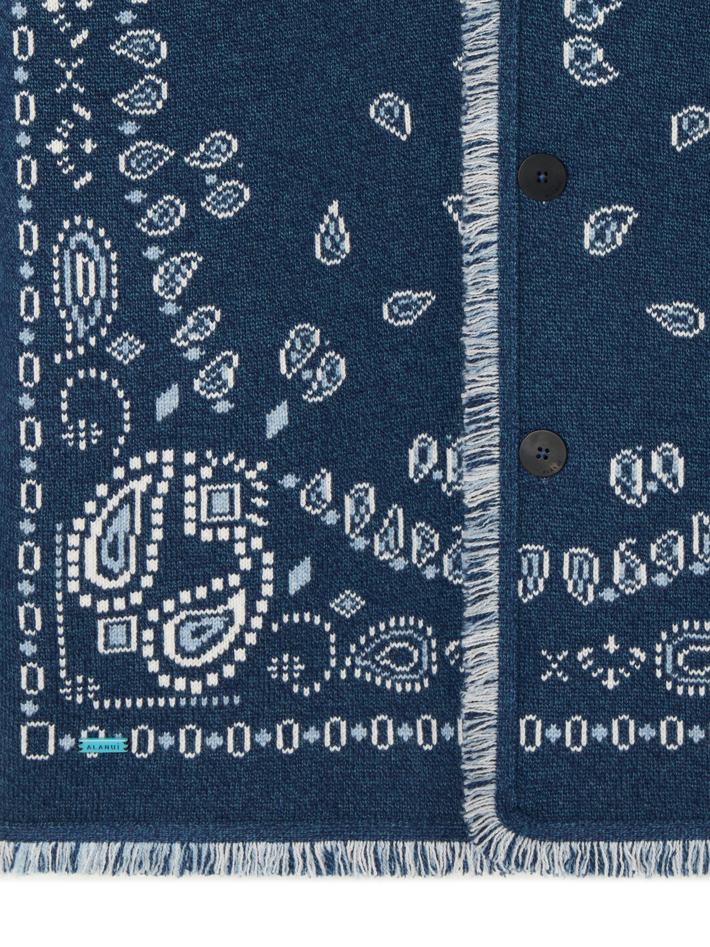 Bandana Jacquard Cardigan - 7