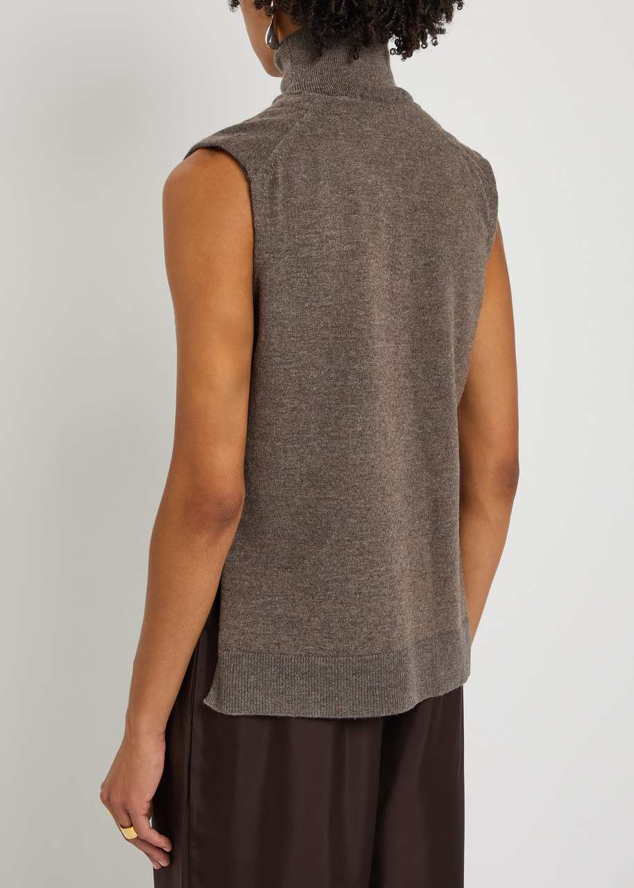 Rohe Layered Merino Wool and Cashmere-blend top - 3