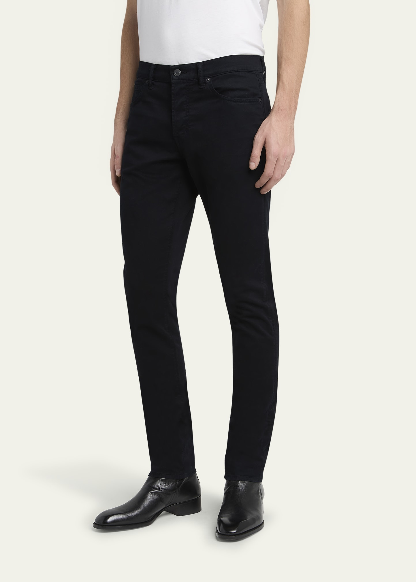 Men's Stretch Twill Slim Fit Pants - 4