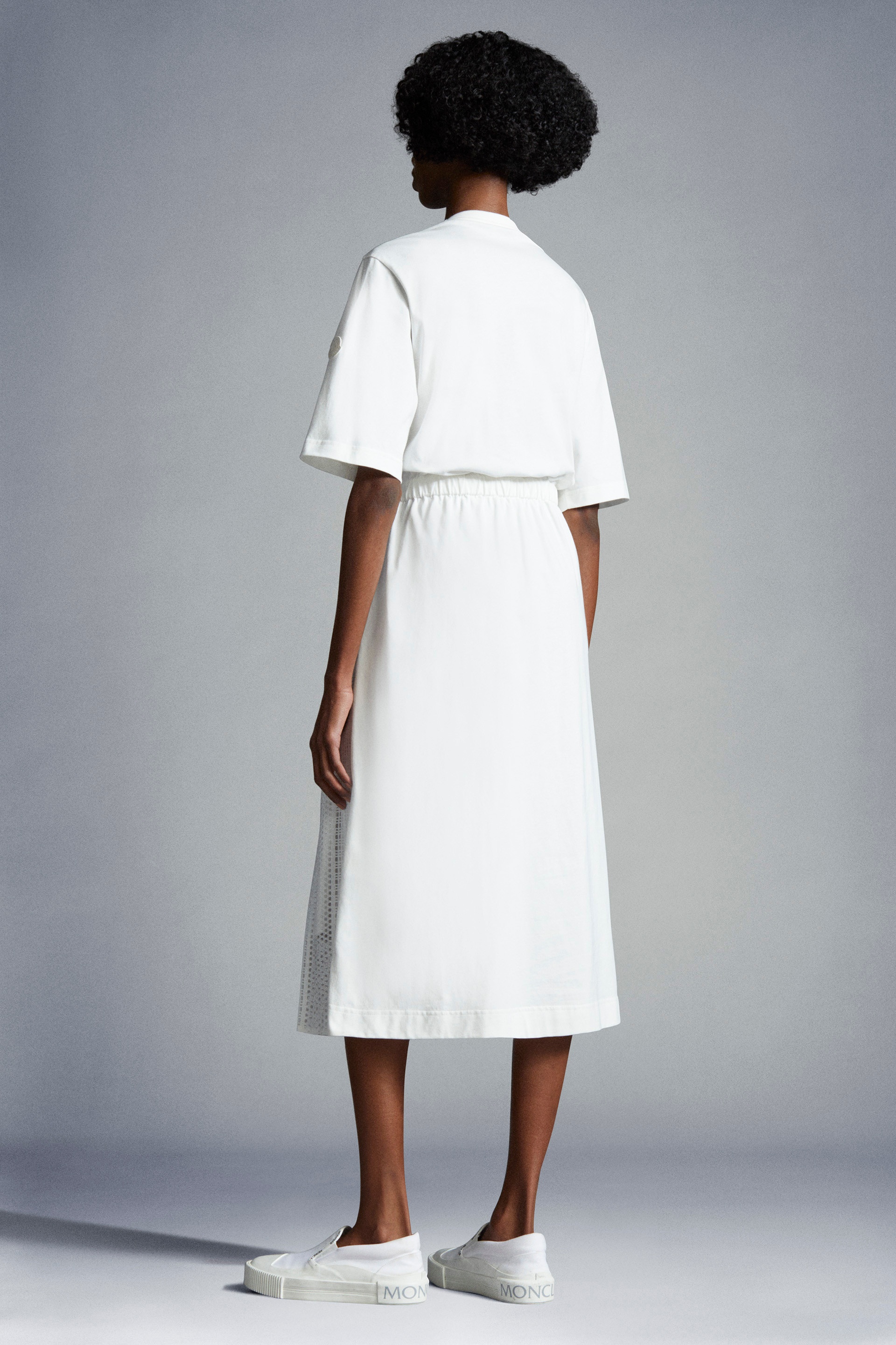 Mesh Accent Midi Dress - 5