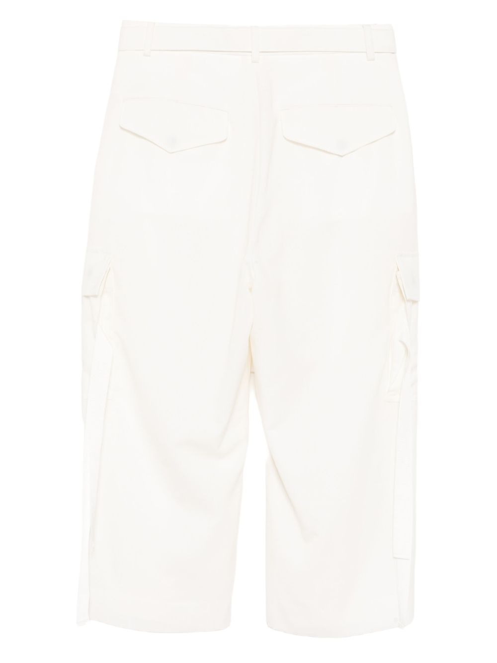 belted cargo trousers - 2