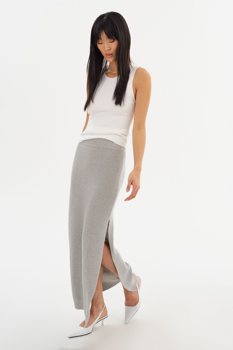 JILLIAN | Knit Midi Skirt 1