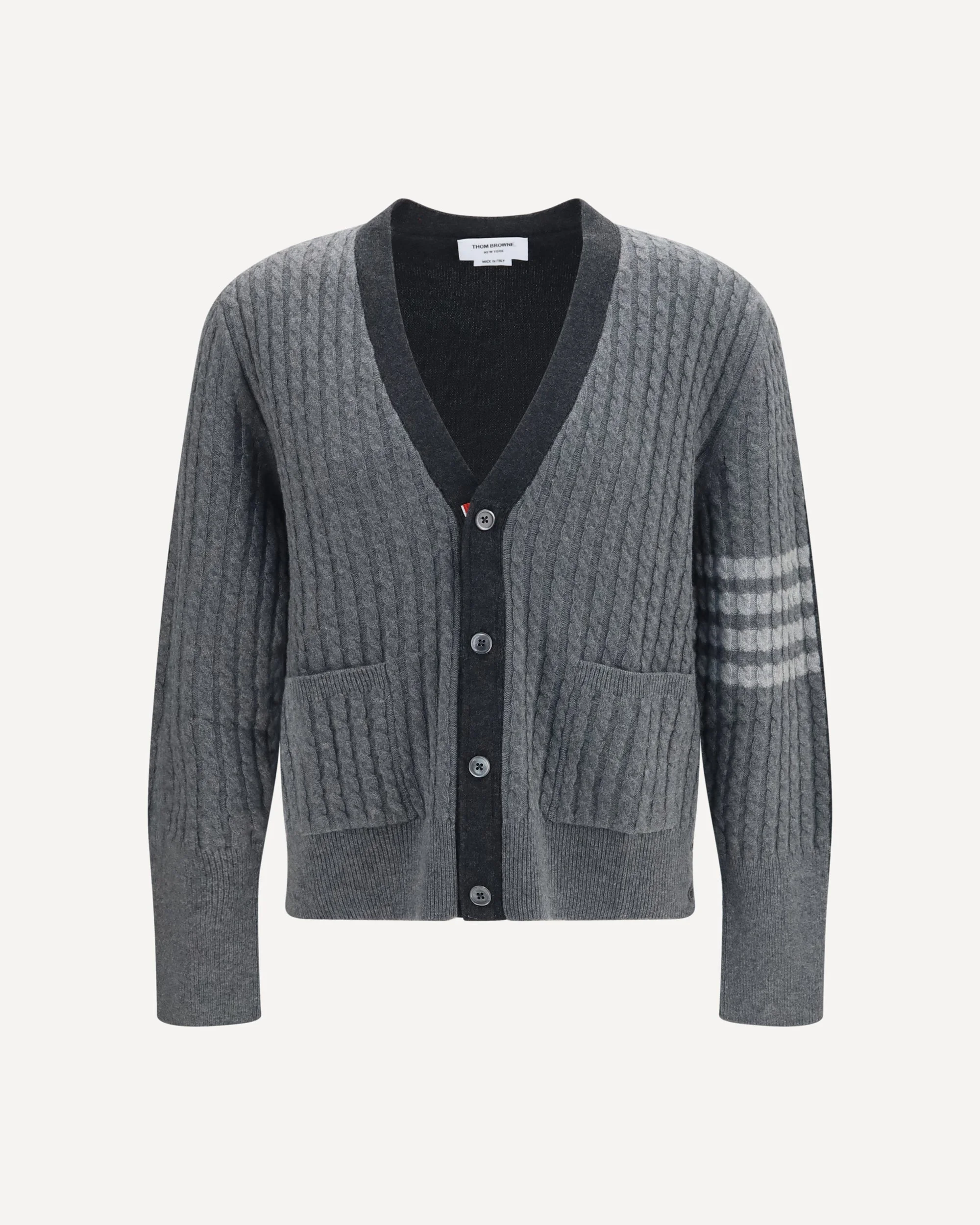 Virgin wool V-neck Cardigan - 1